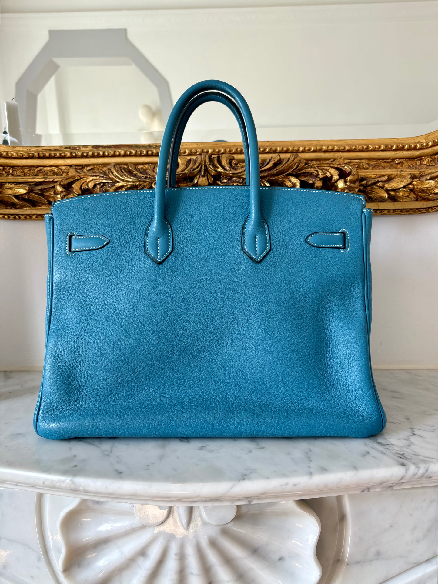 Hermès Birkin 35 Blue Jean