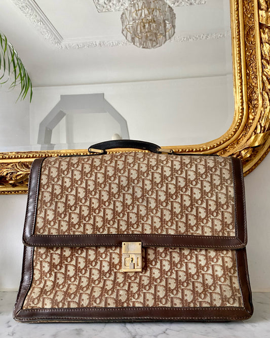 Dior vintage briefcase