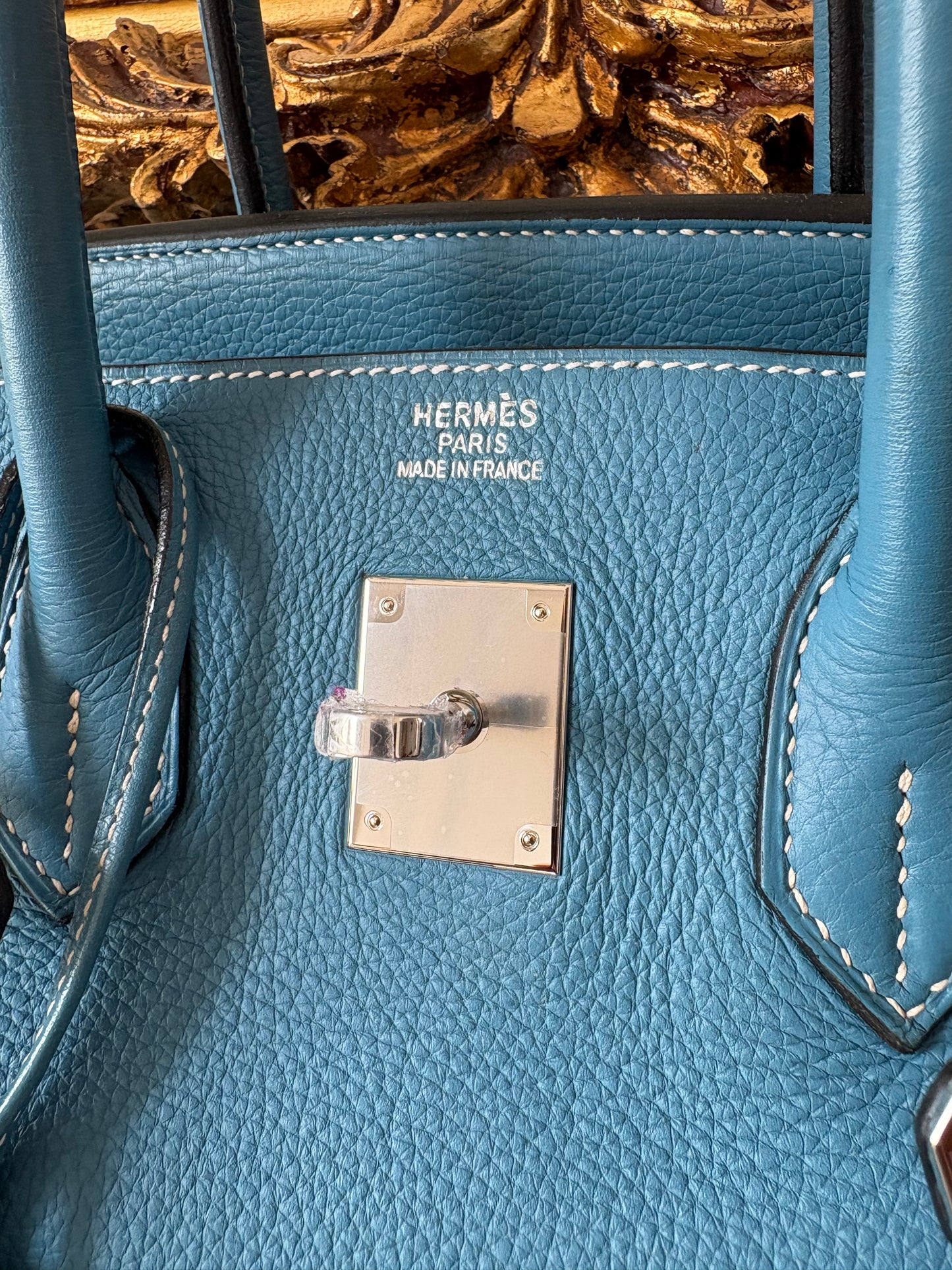 Hermès Birkin 35 Blue Jean