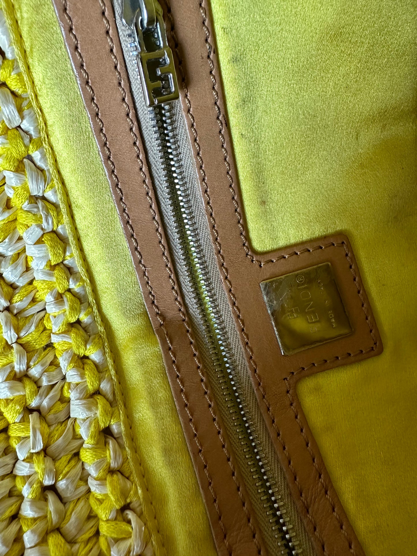 Fendi Baguette raffia