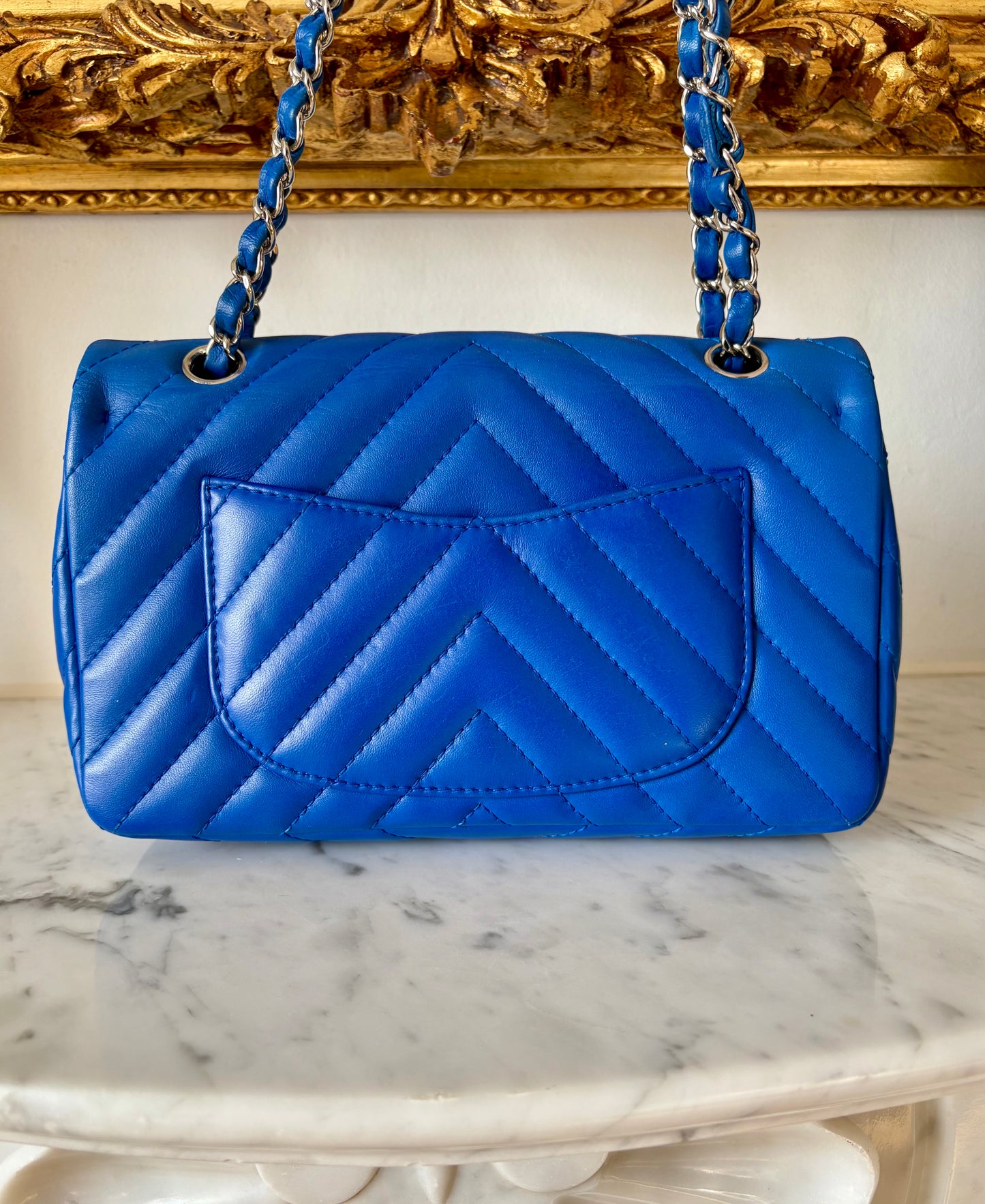 Chanel Chevron single flap