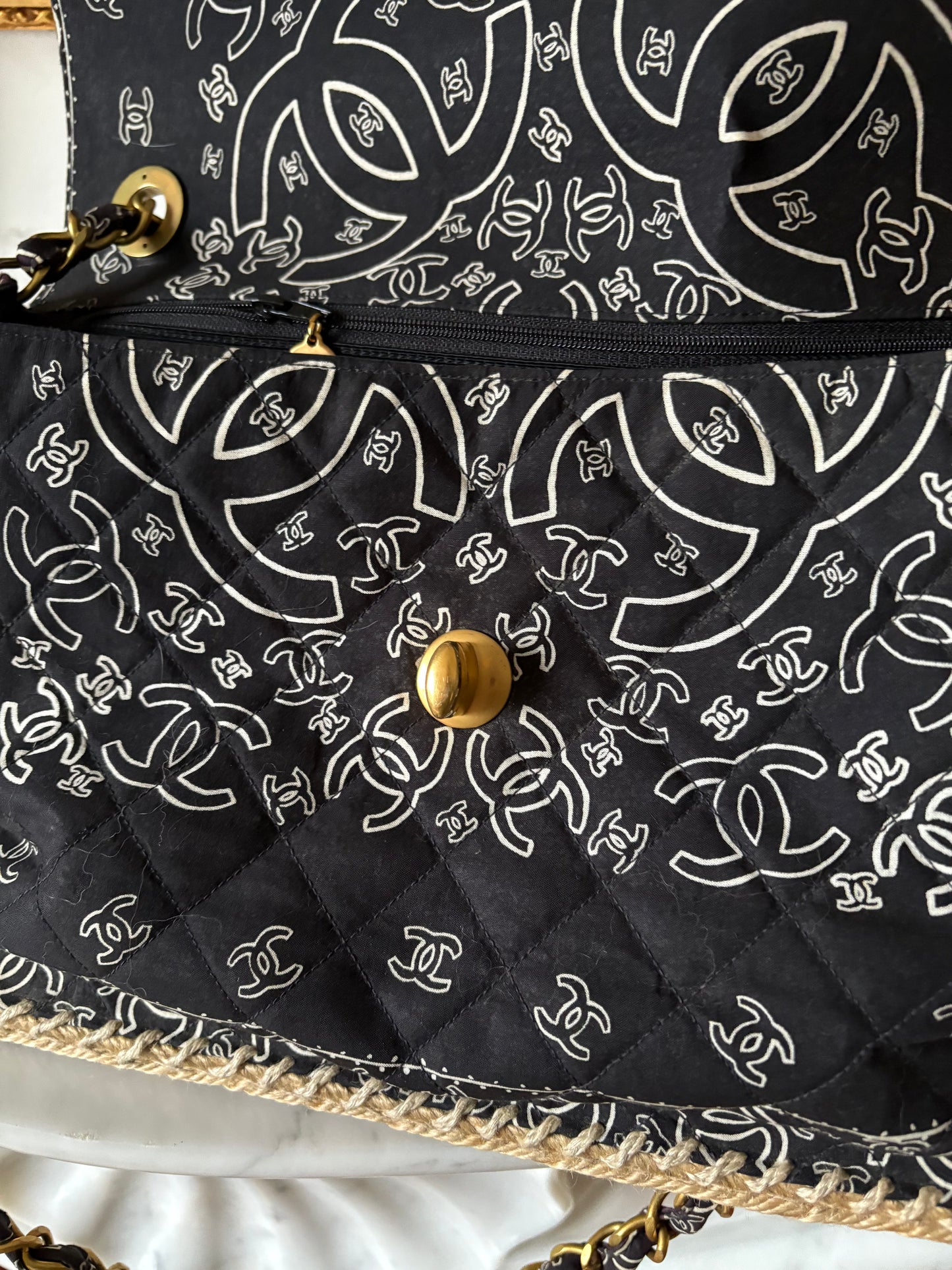 Chanel Bandana Jumbo
