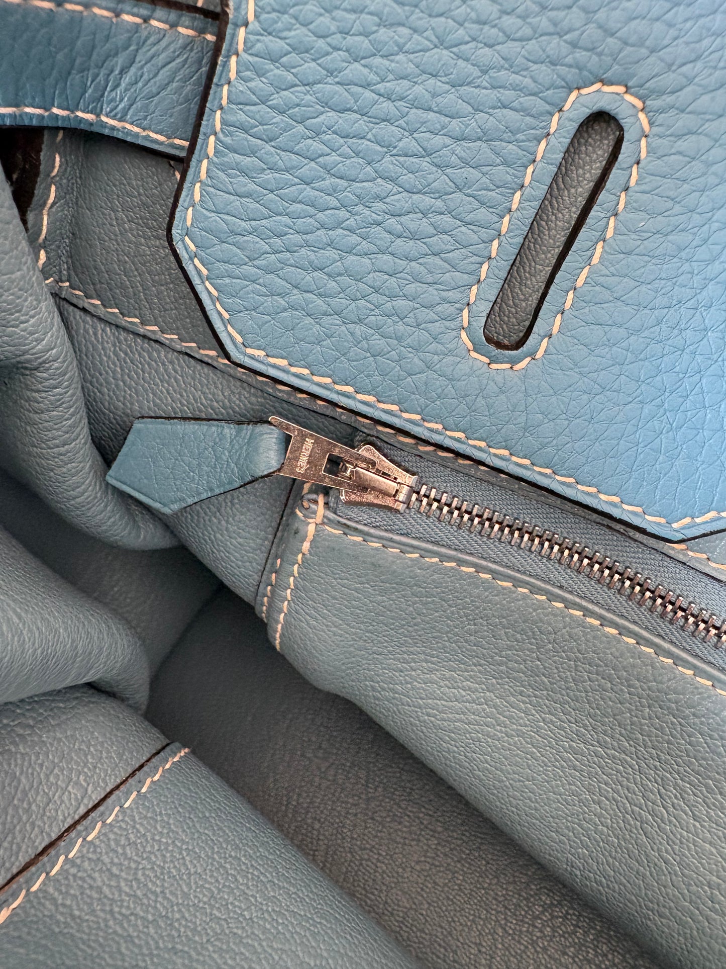 Hermès Birkin 35 Blue Jean
