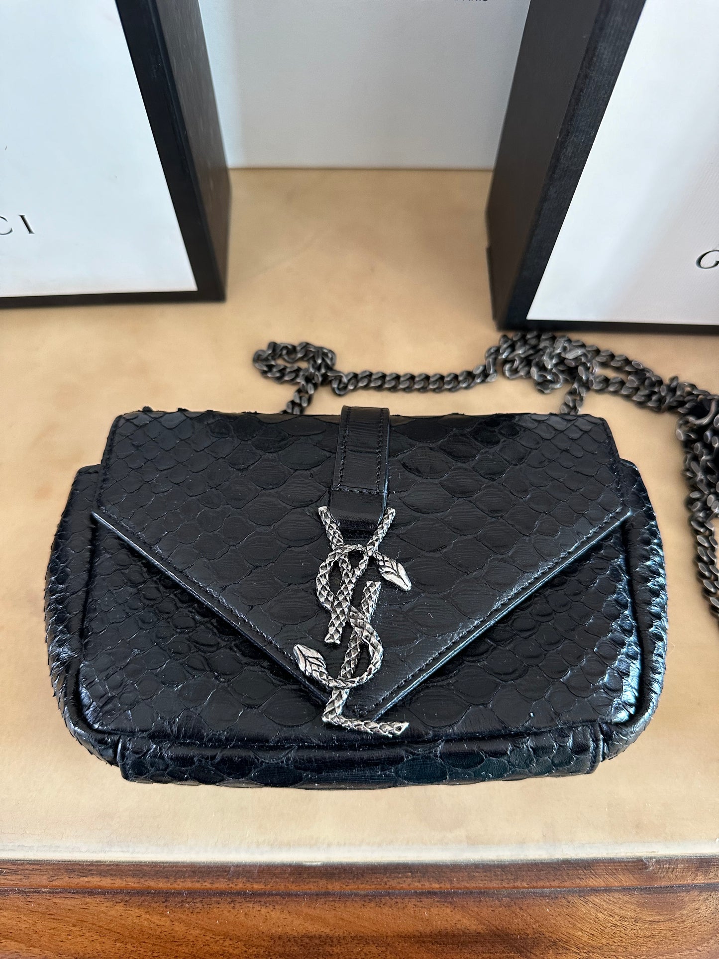 Saint Laurent Wallet on a Chain