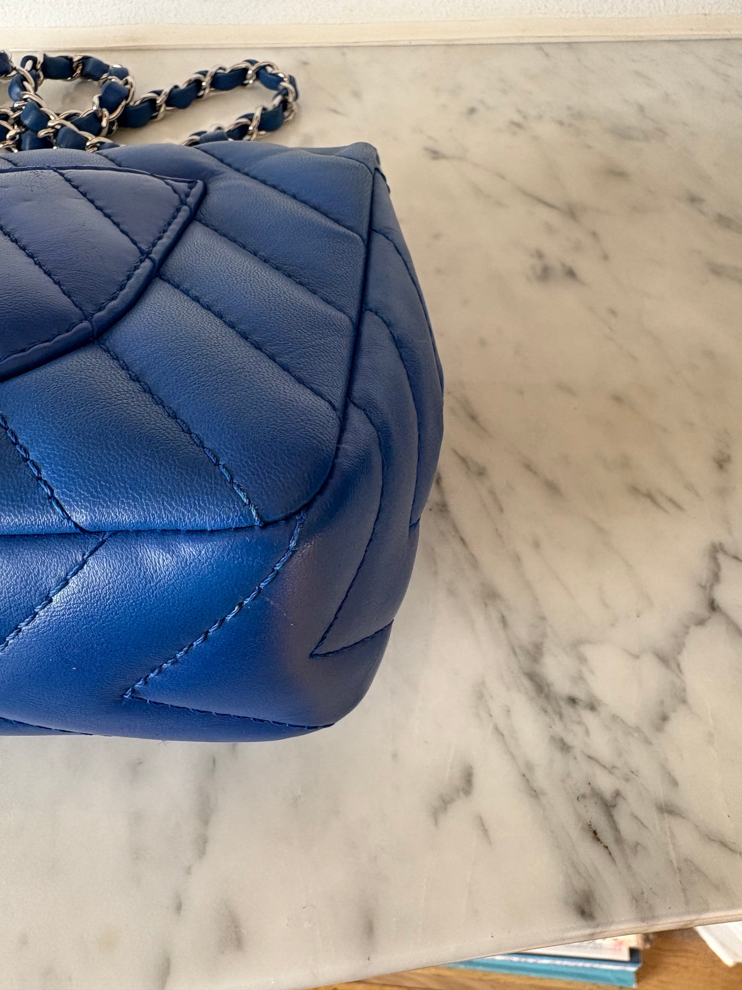Chanel Chevron single flap