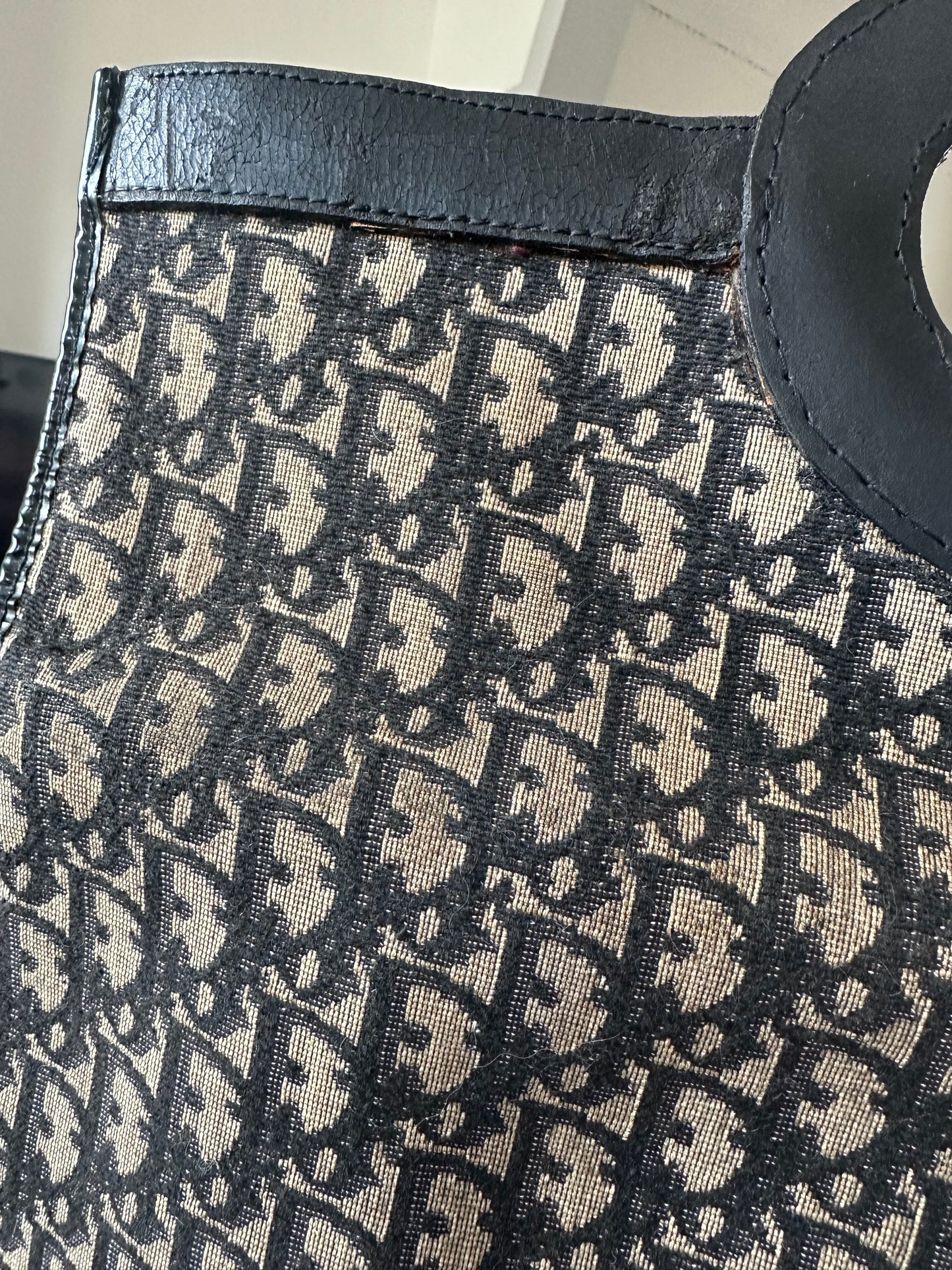 Dior fold-over clutch