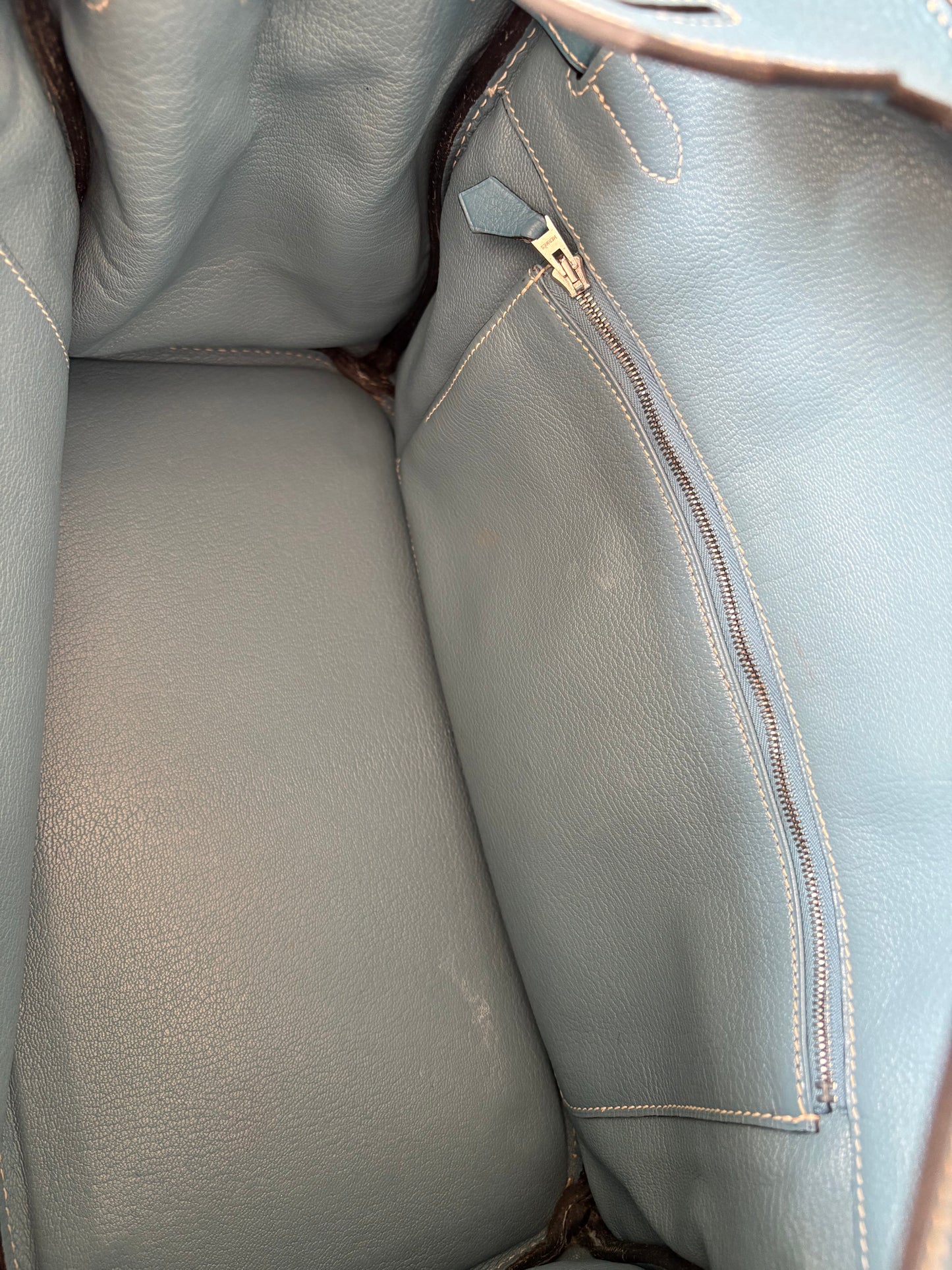 Hermès Birkin 35 Blue Jean