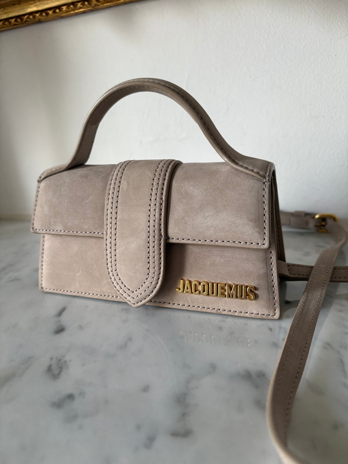 Jacquemus le bambino dark beige