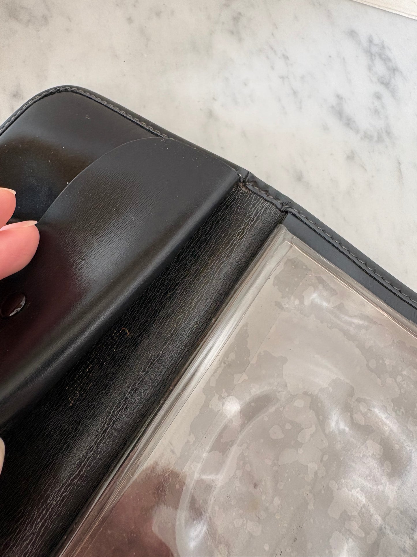 Dior vintage shoulder bag & wallet