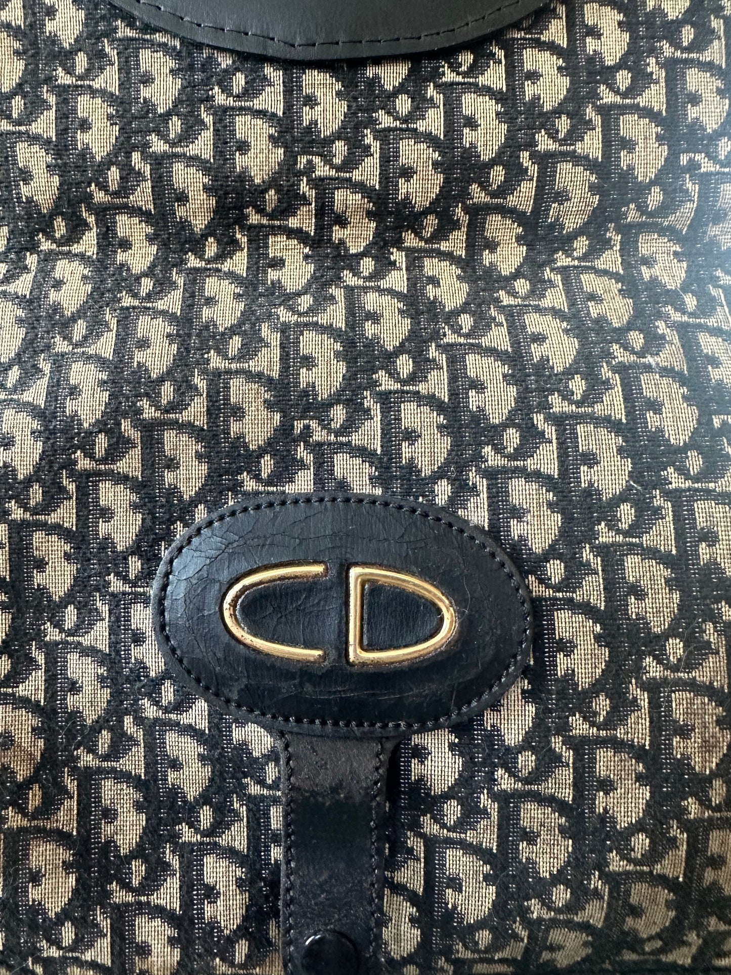 Dior fold-over clutch