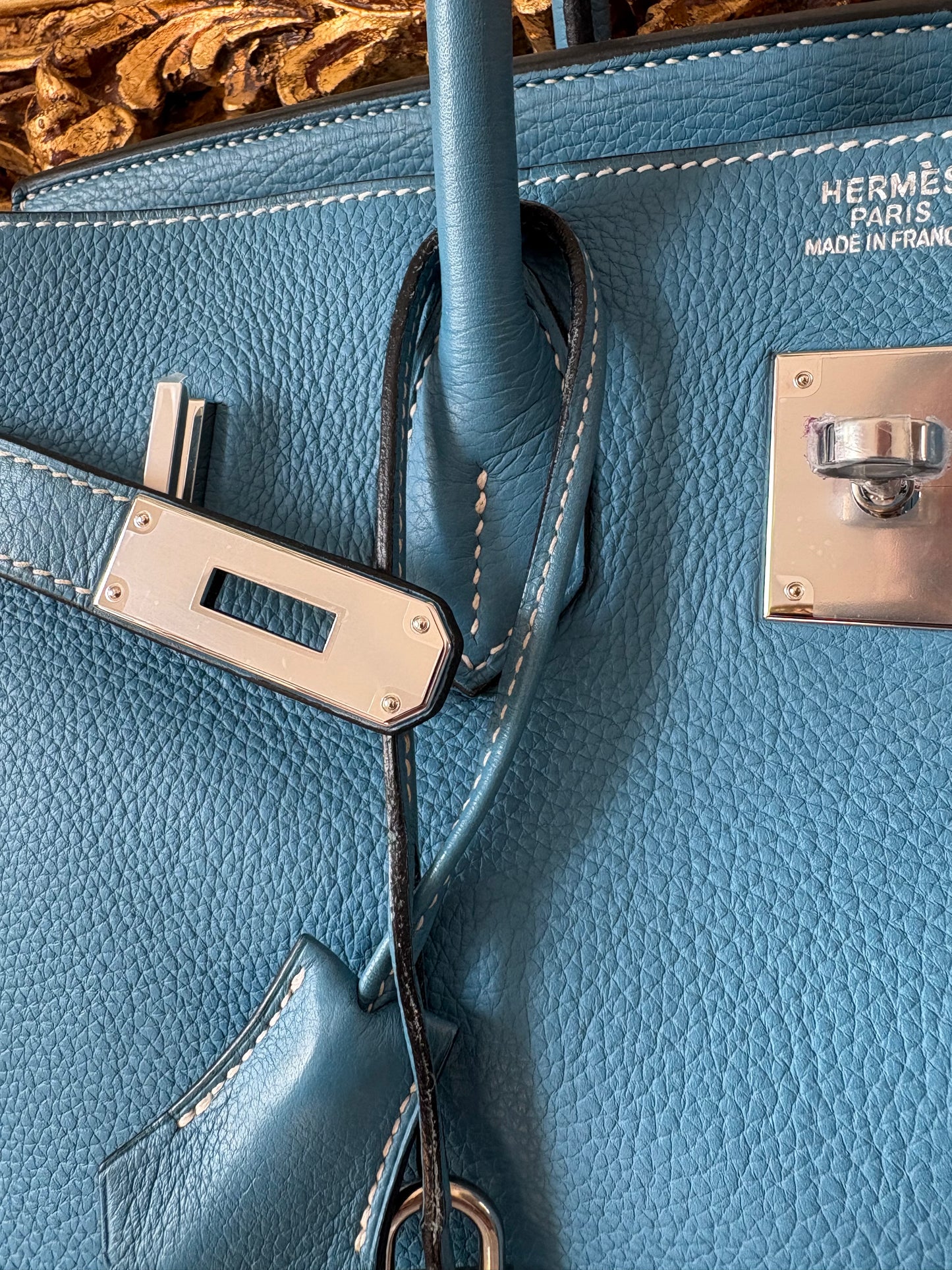 Hermès Birkin 35 Blue Jean