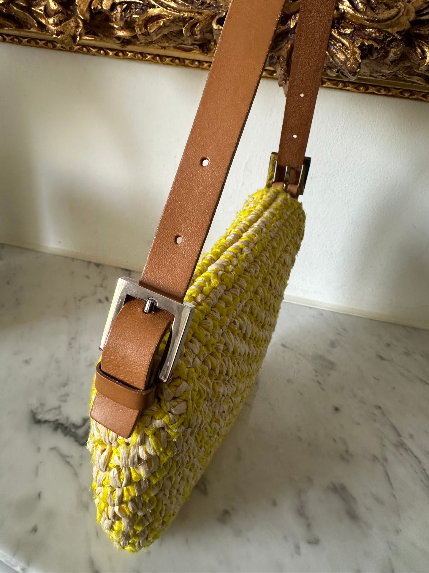 Fendi Baguette raffia