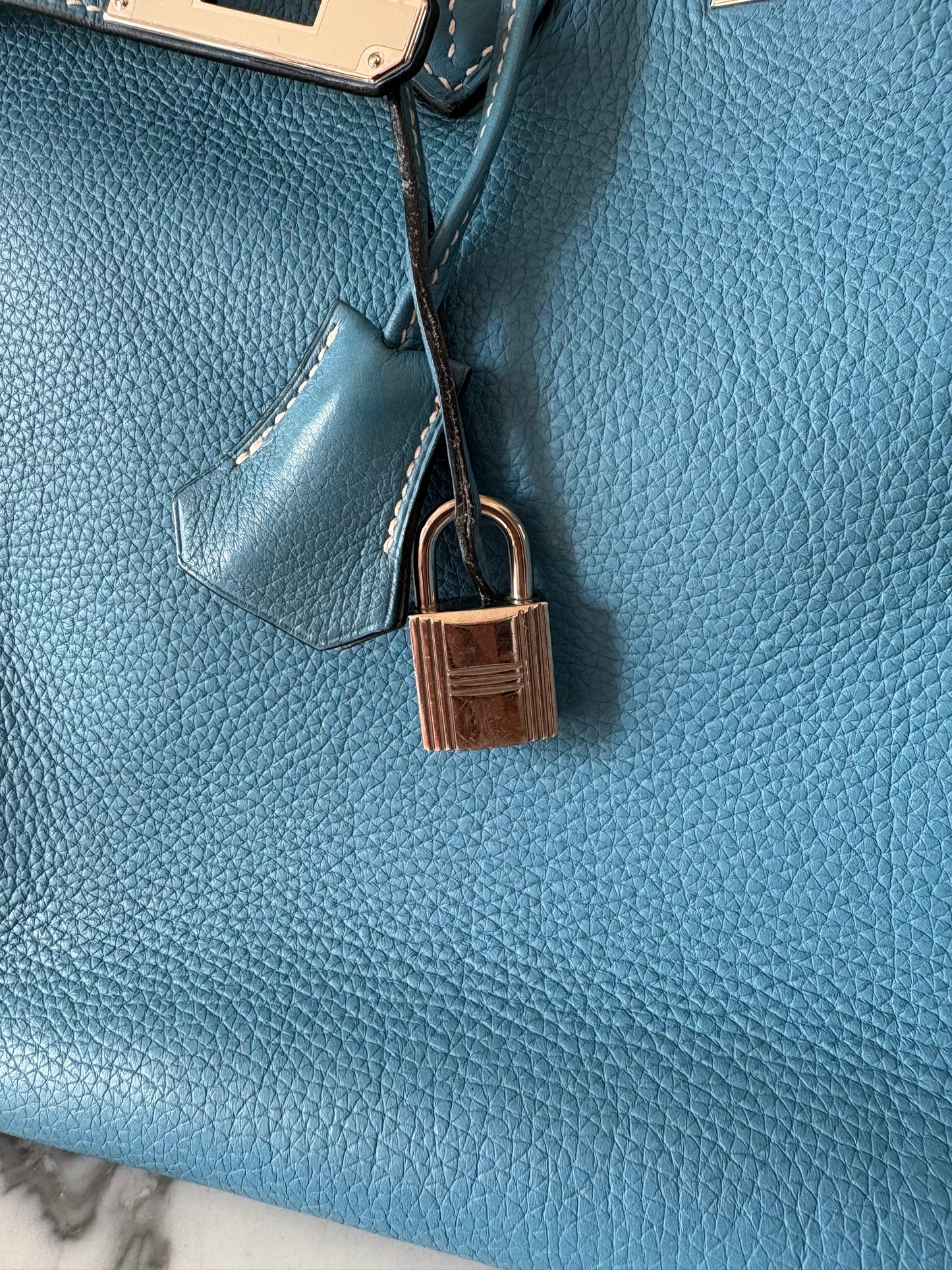Hermès Birkin 35 Blue Jean