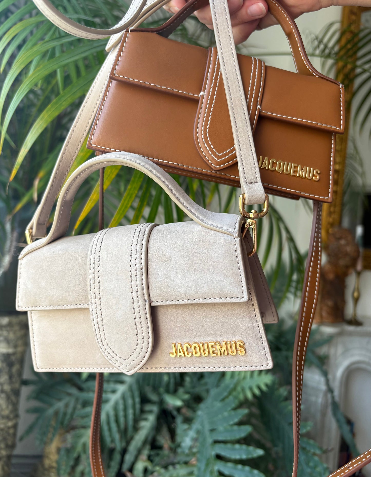 Jacquemus Le Bambino light brown
