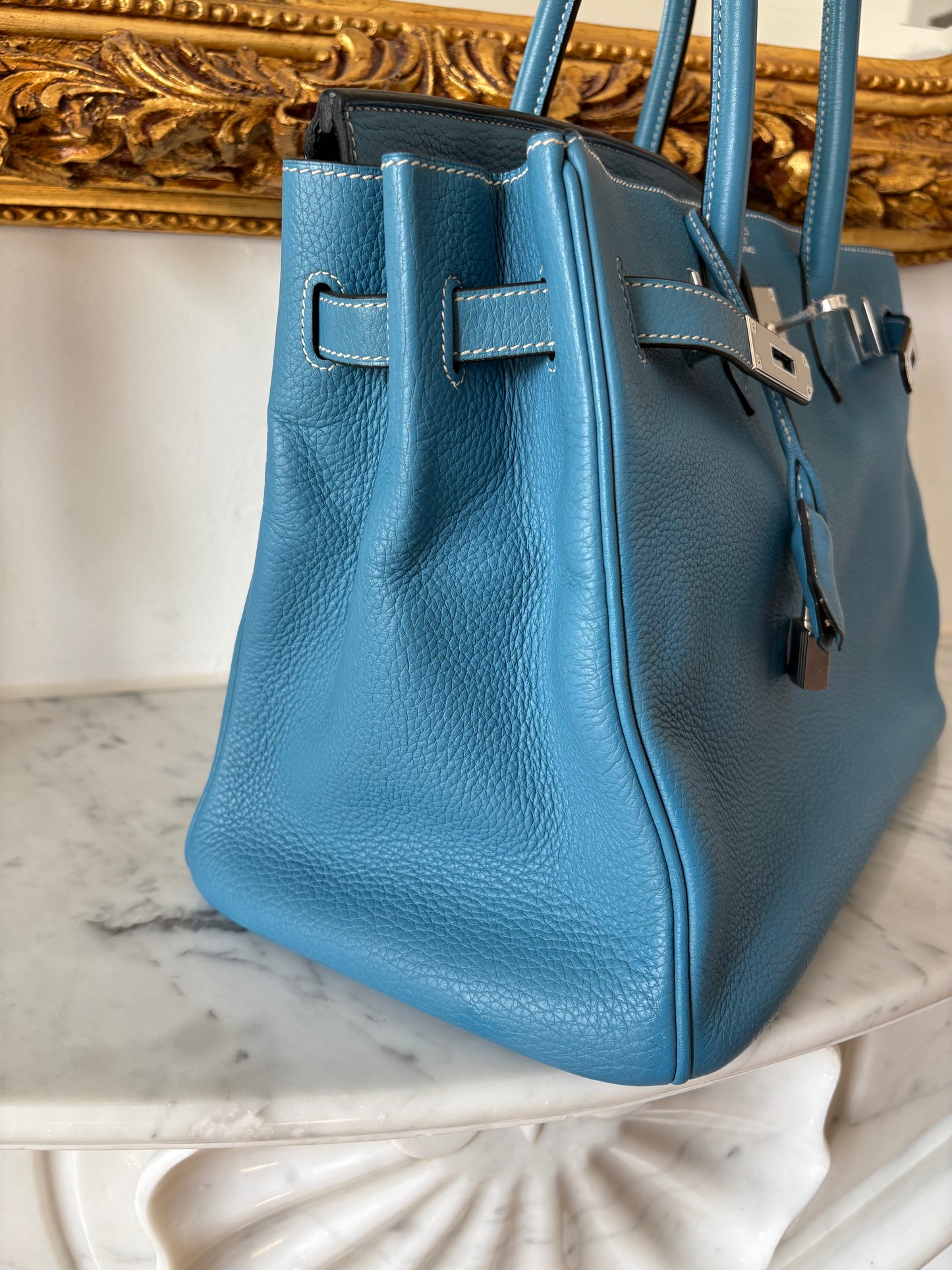 Hermès Birkin 35 Blue Jean