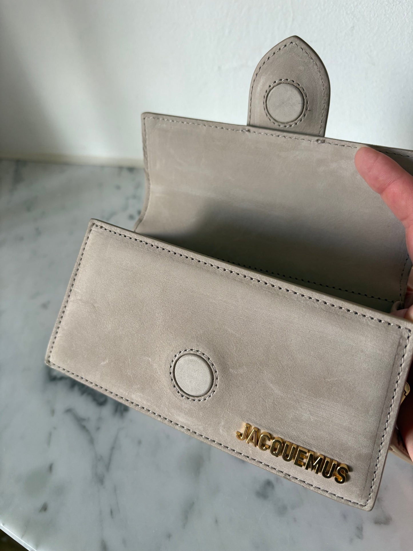 Jacquemus le bambino dark beige