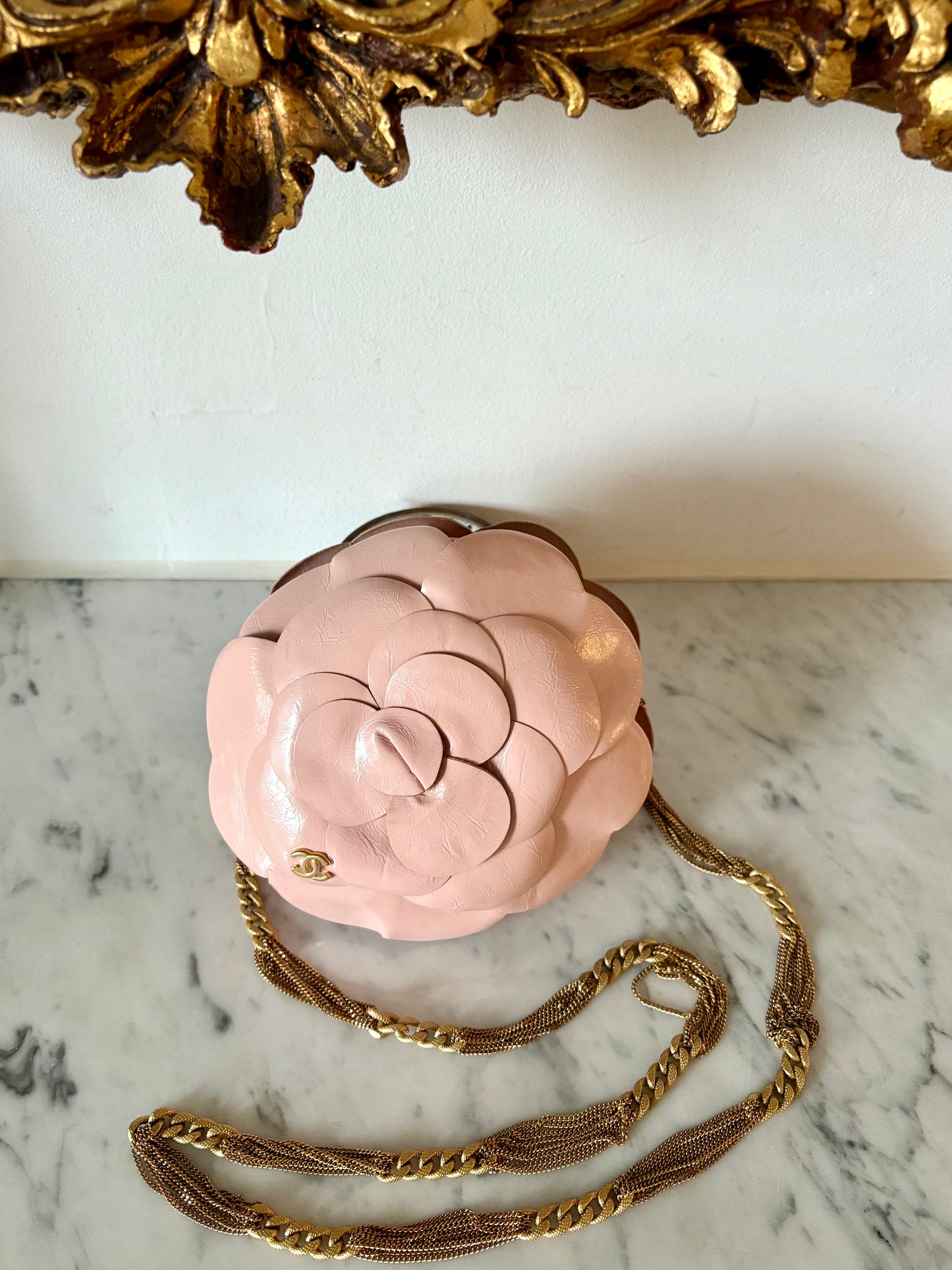 Chanel Camellia clutch