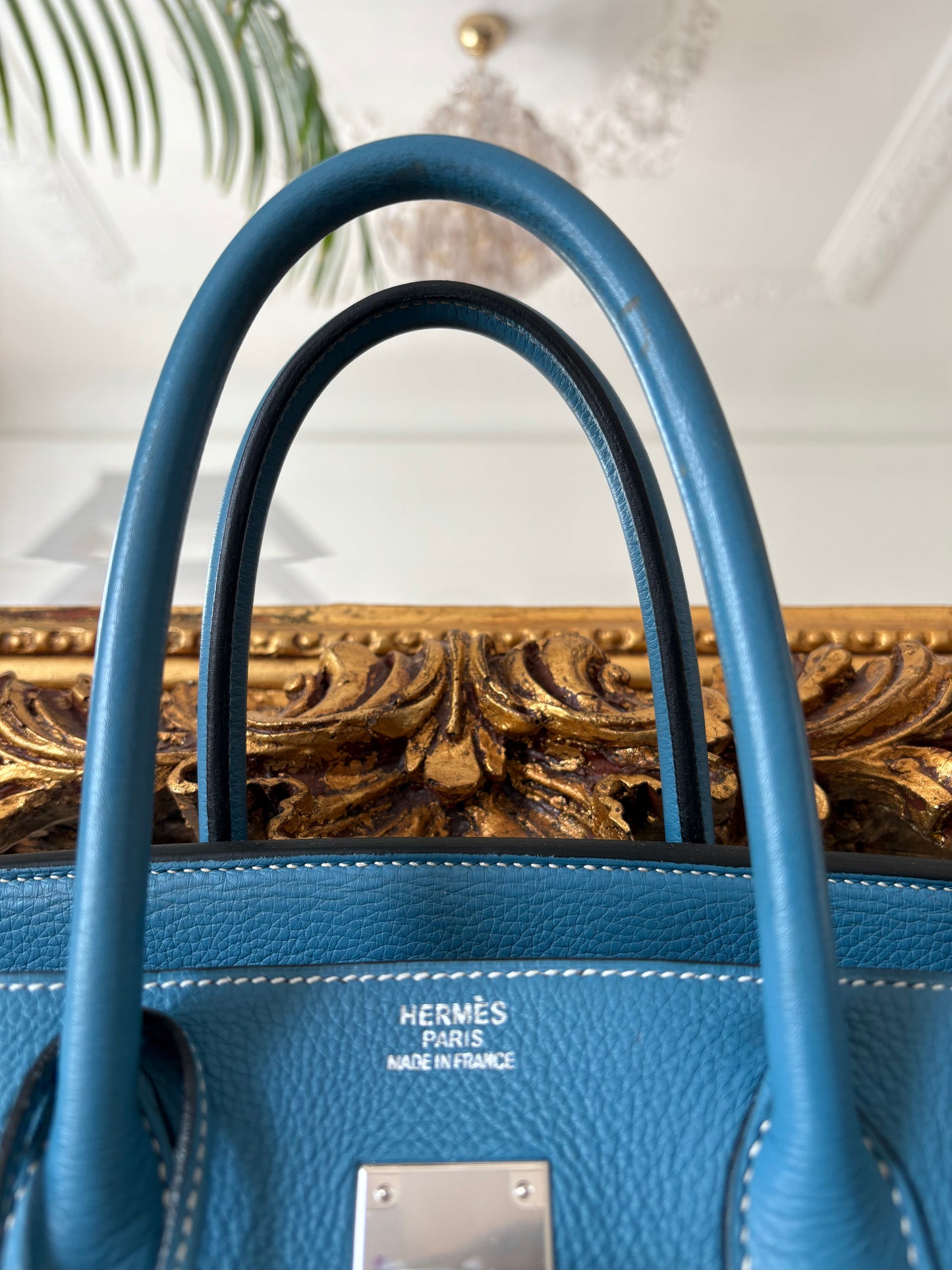 Hermès Birkin 35 Blue Jean