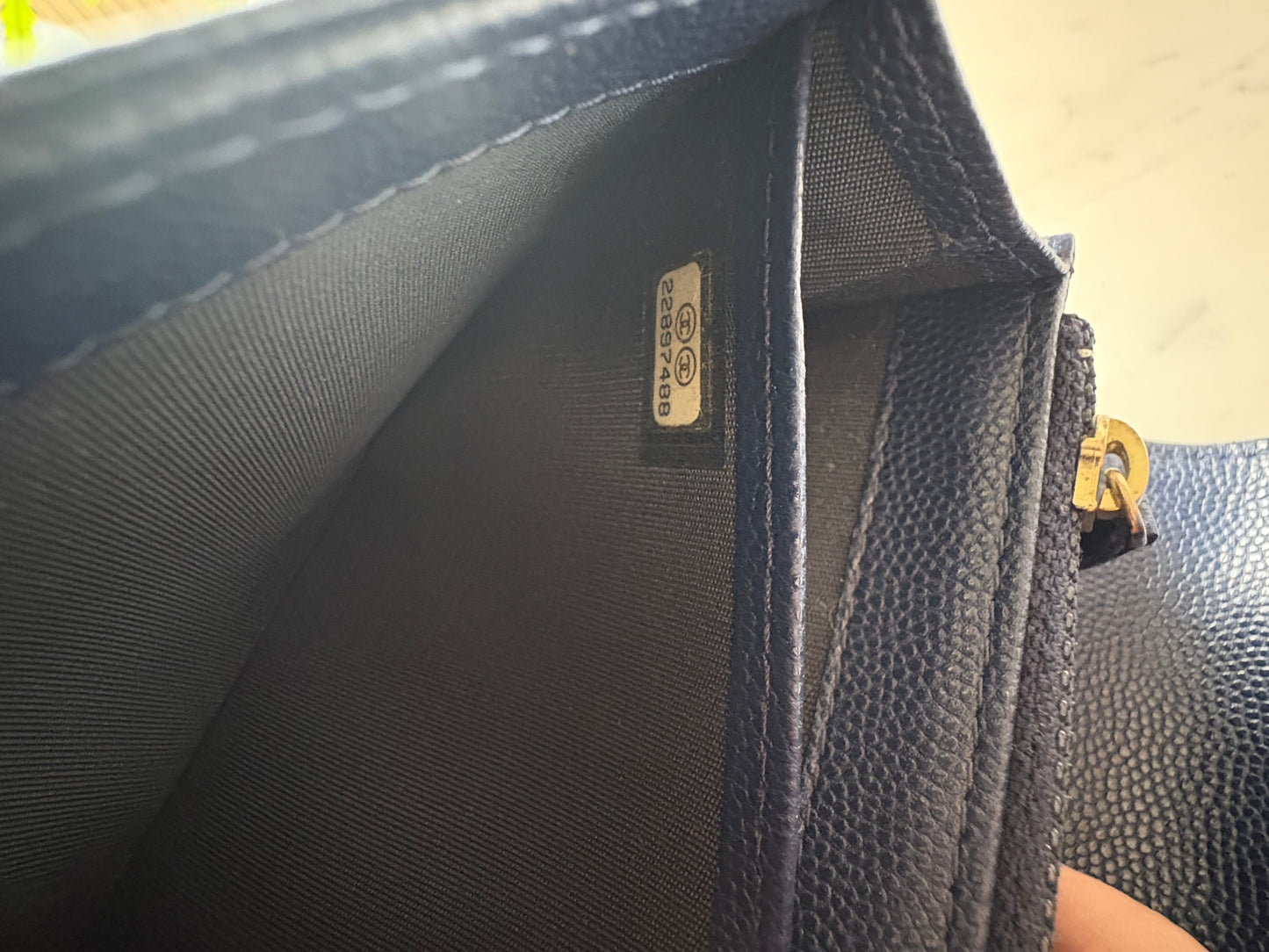 Chanel Camelia wallet