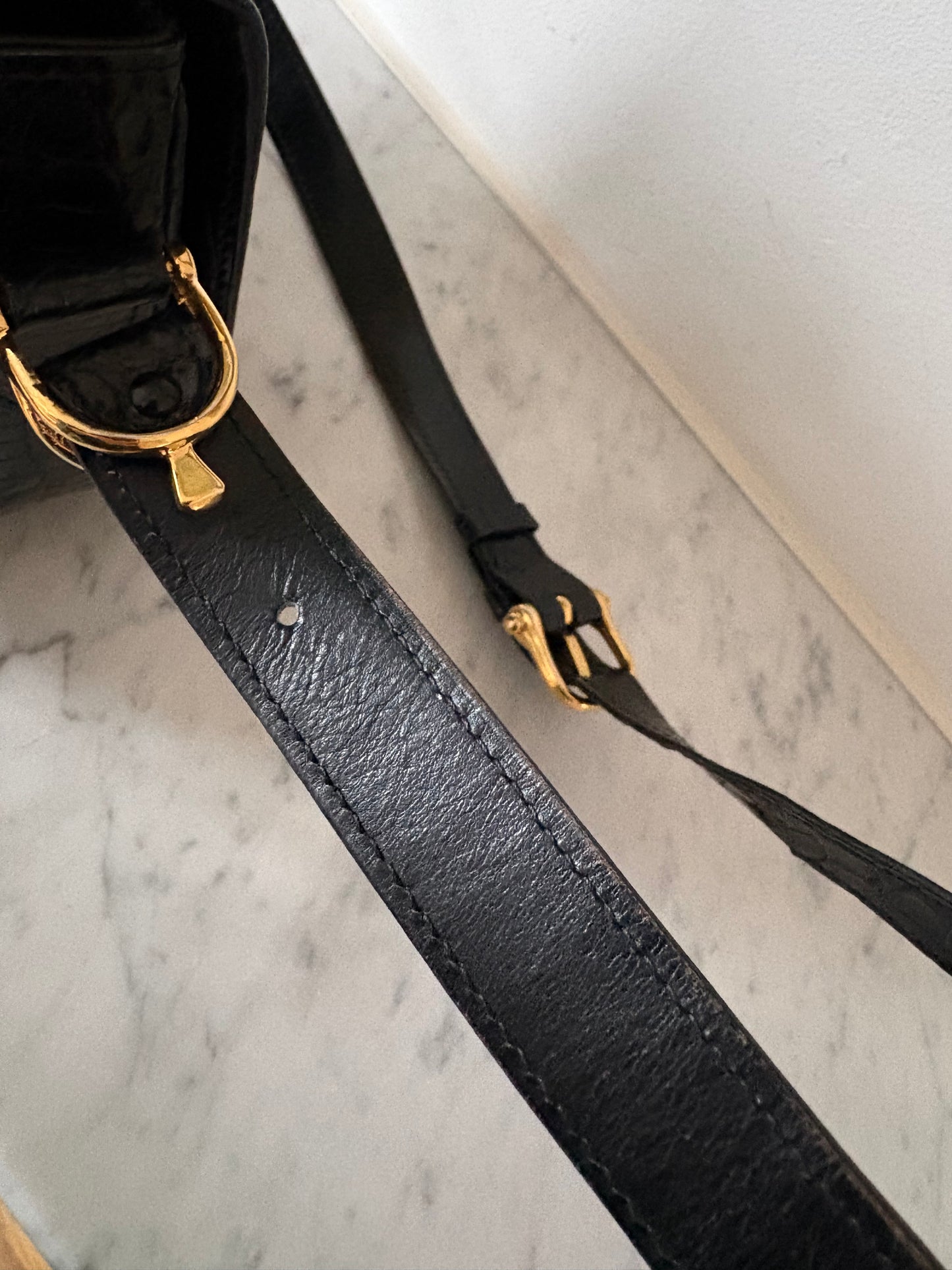 Celine box alligator