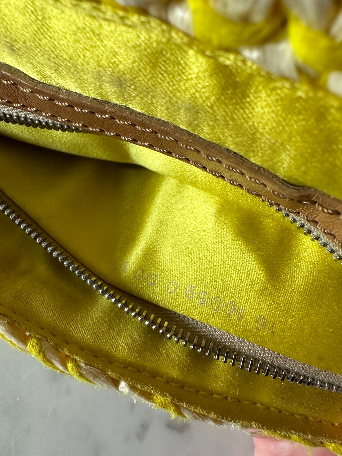 Fendi Baguette raffia