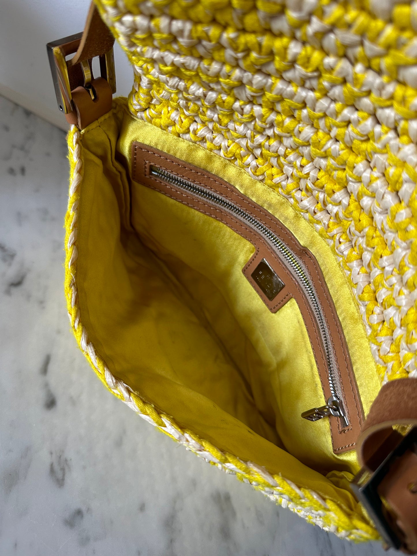 Fendi Baguette raffia
