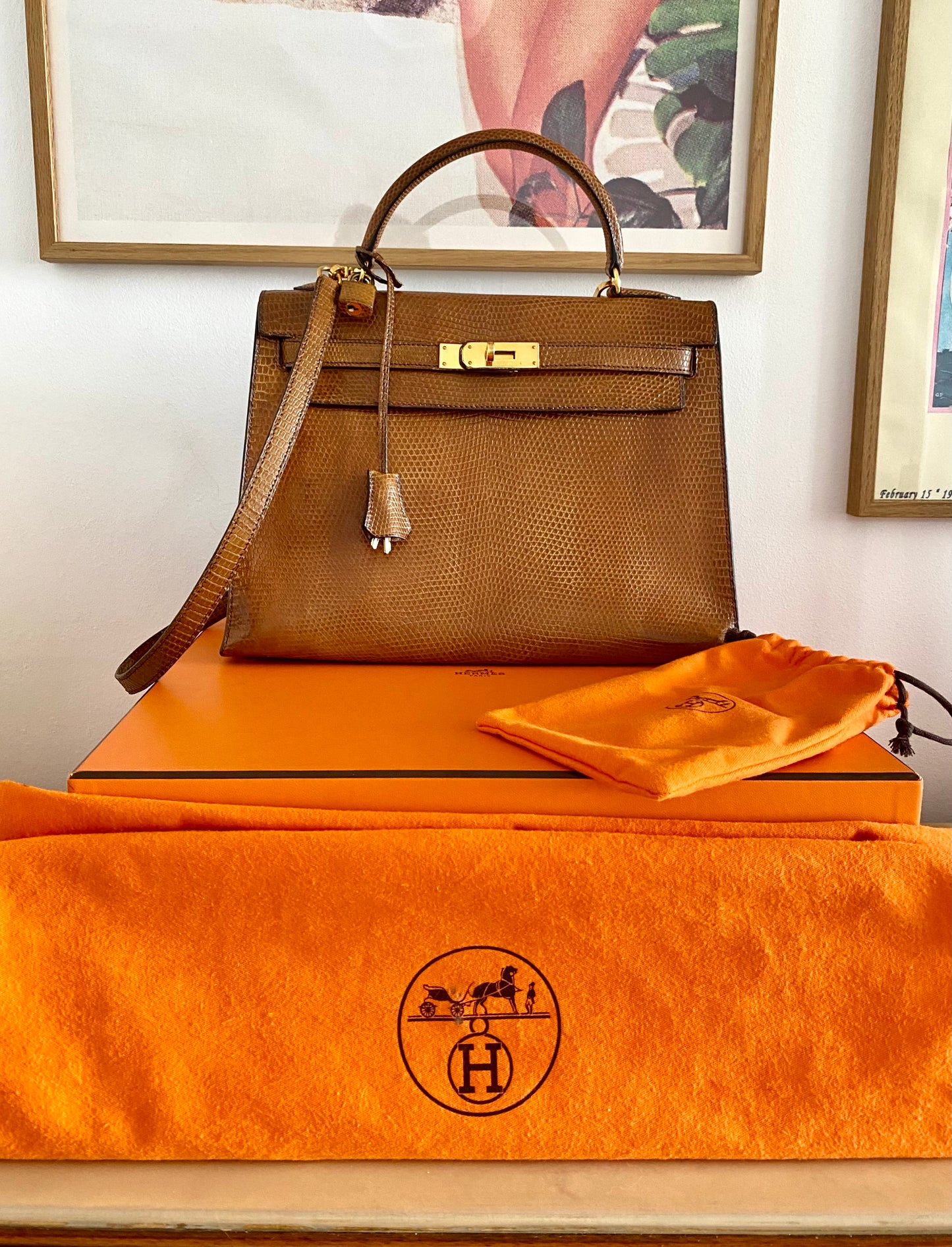 Hermès Kelly Lizard