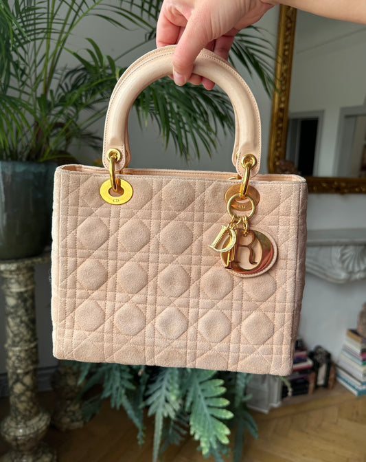 Lady Dior suède