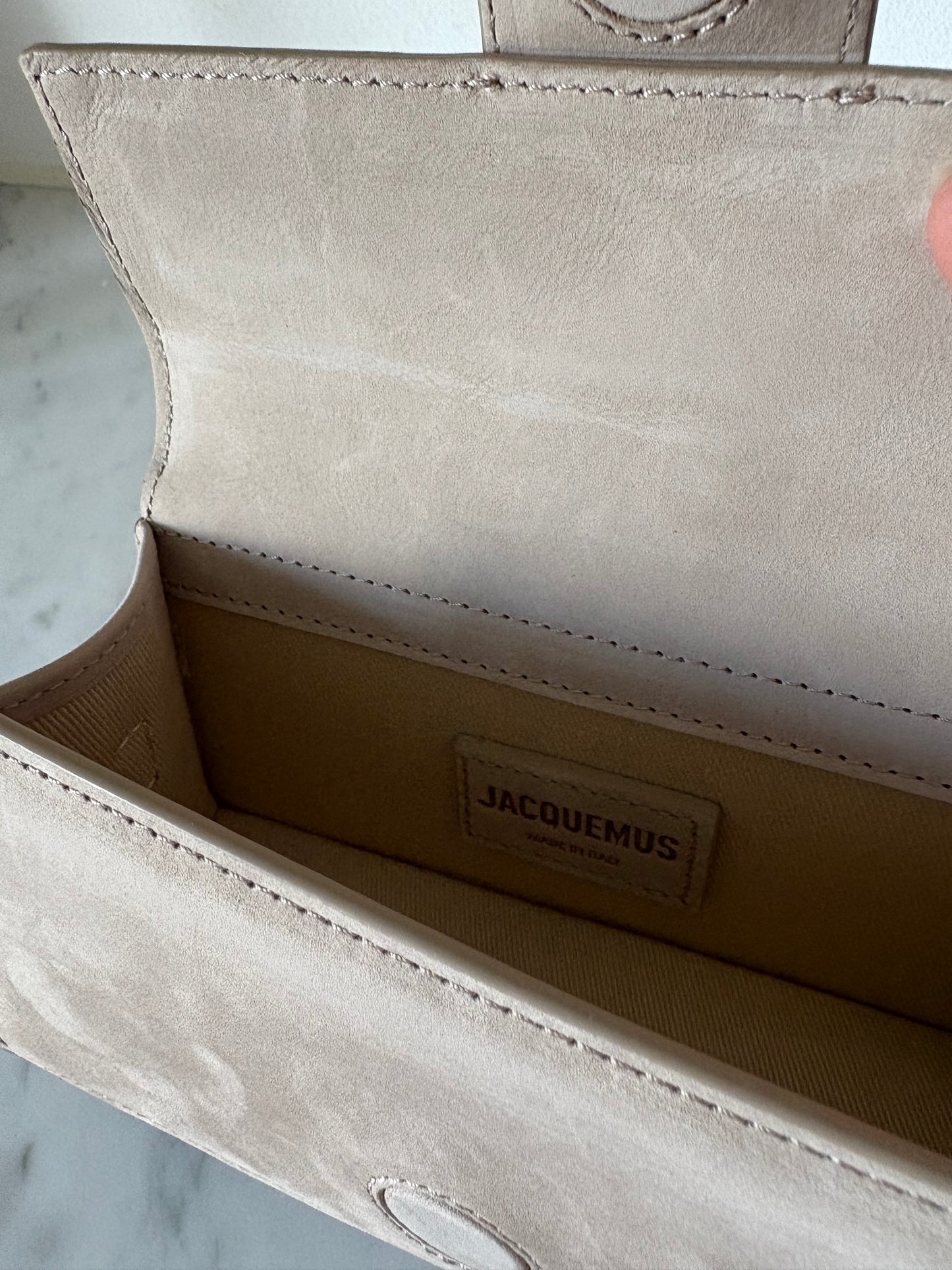 Jacquemus le bambino dark beige