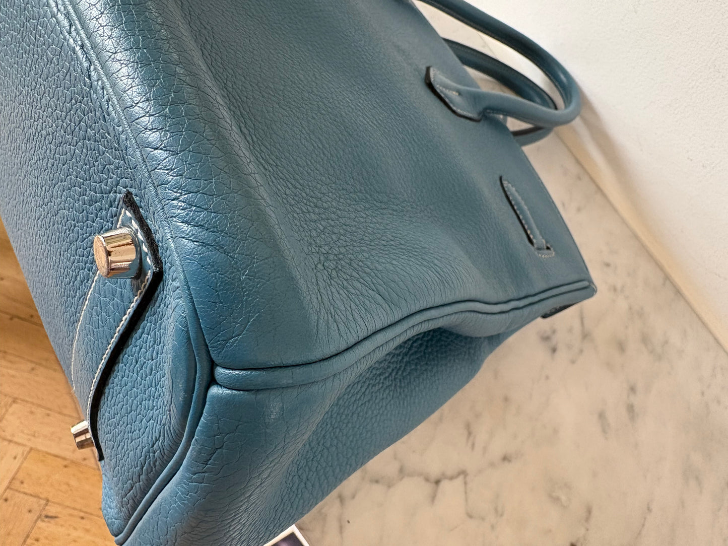 Hermès Birkin 35 Blue Jean