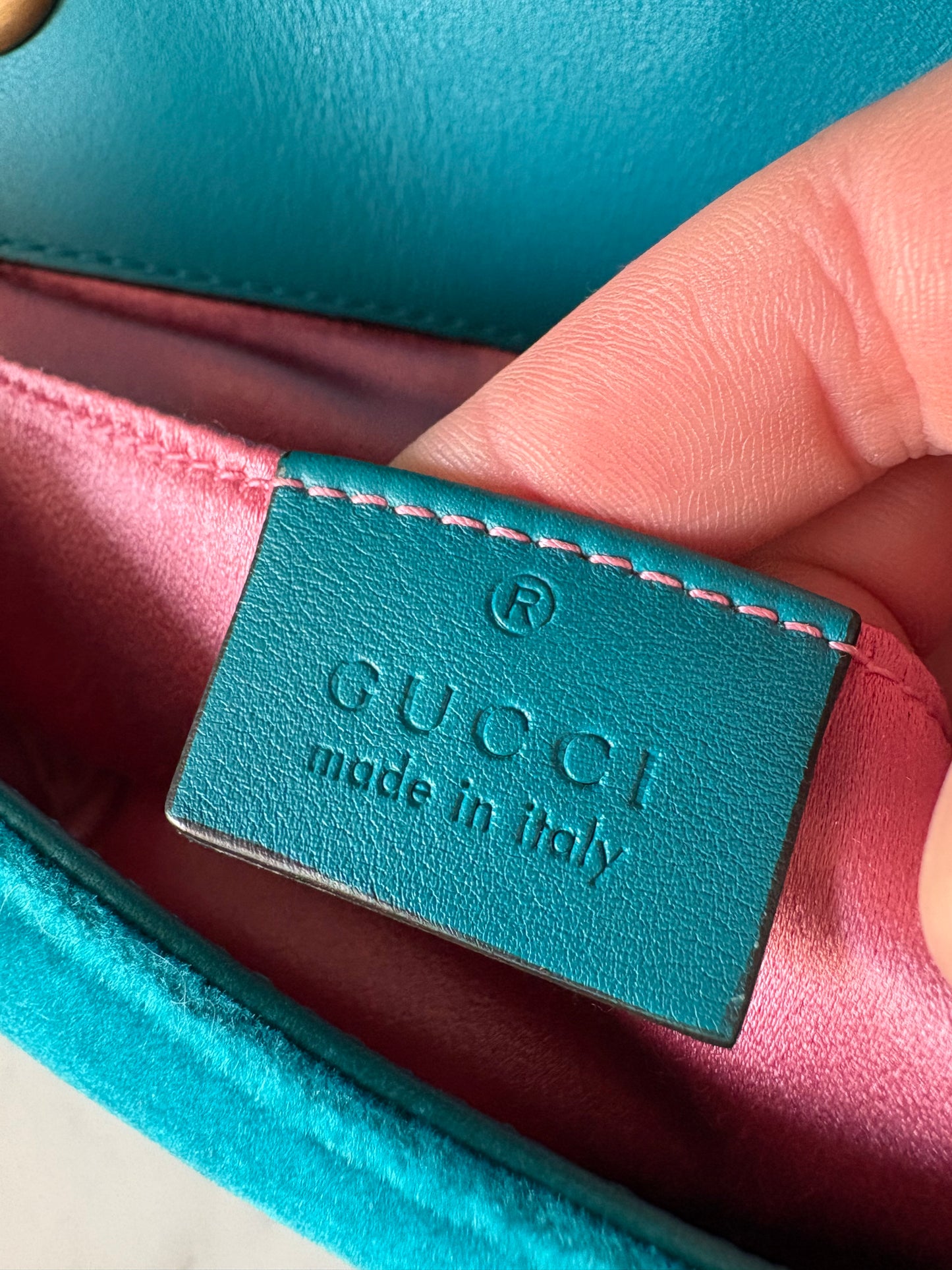 Gucci Marmont velvet