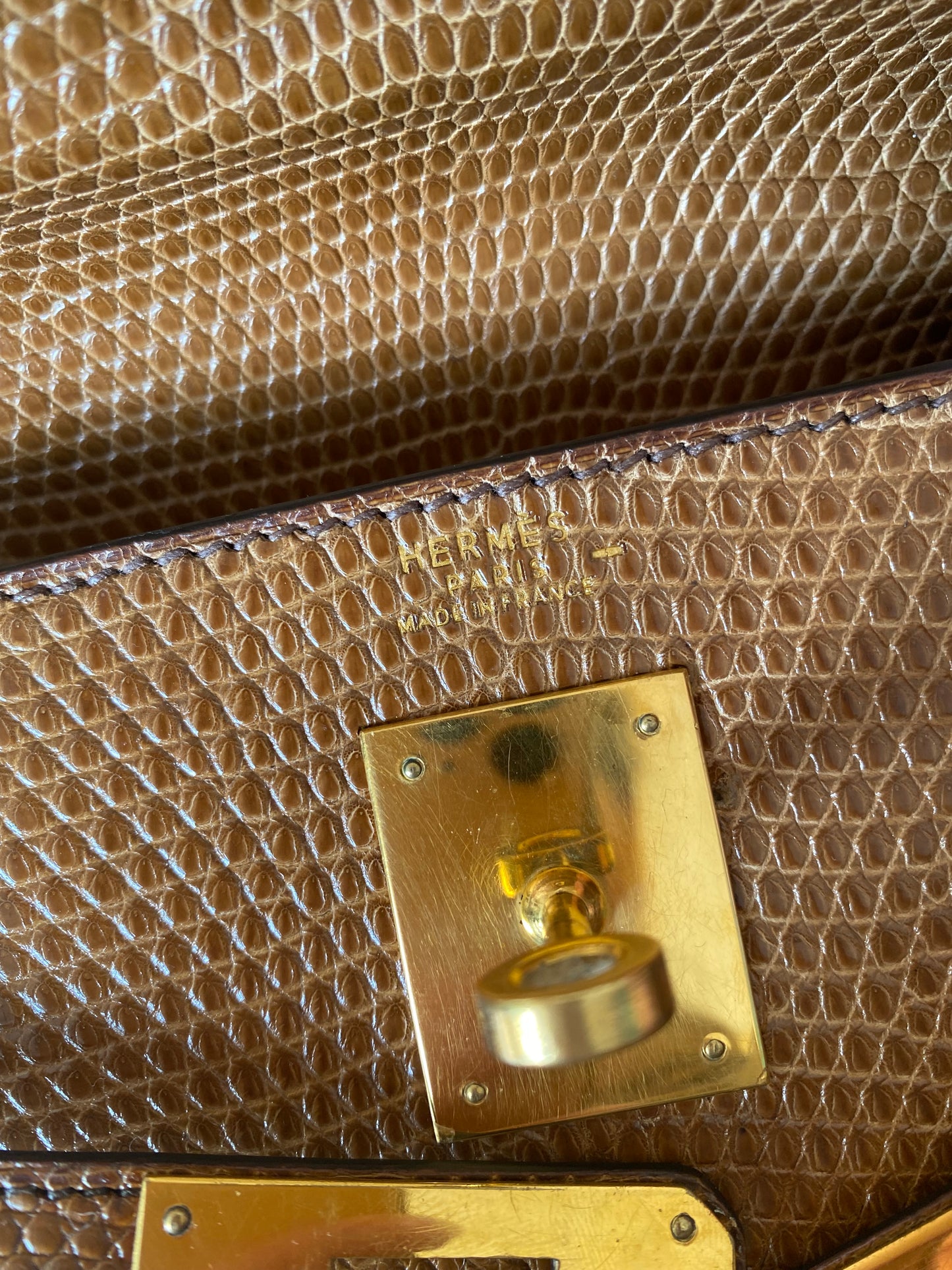 Hermès Kelly Lizard