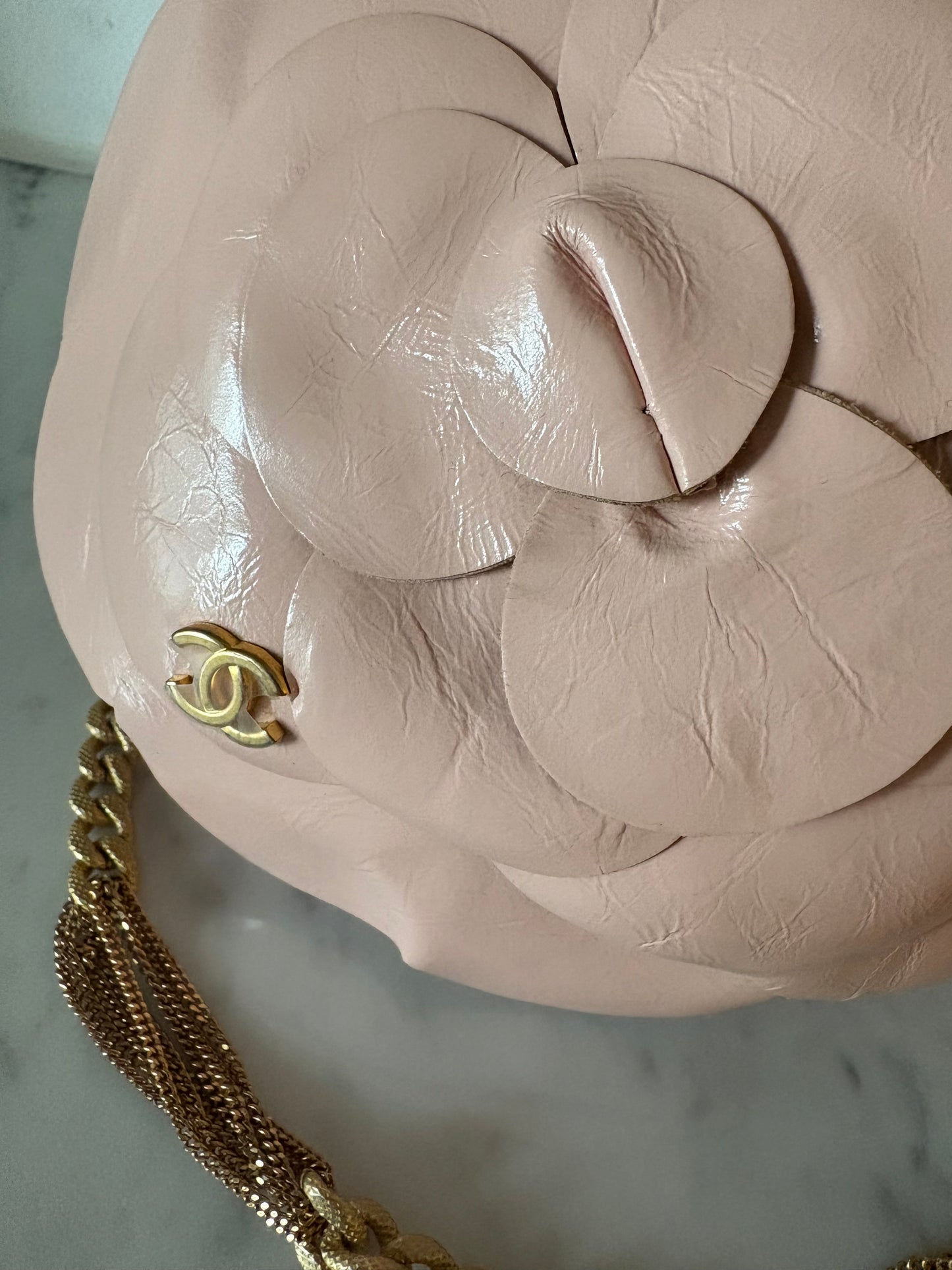 Chanel Camellia clutch