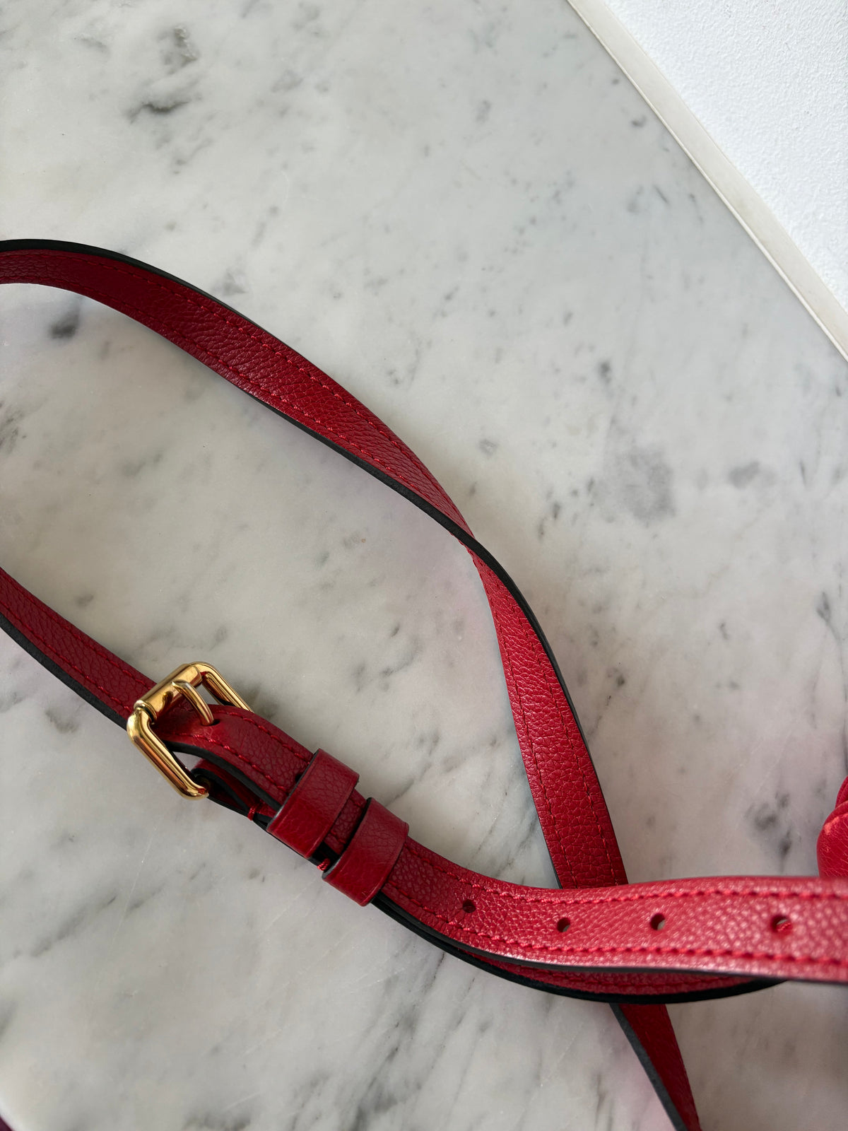 Louis Vuitton Métis Empreinte red