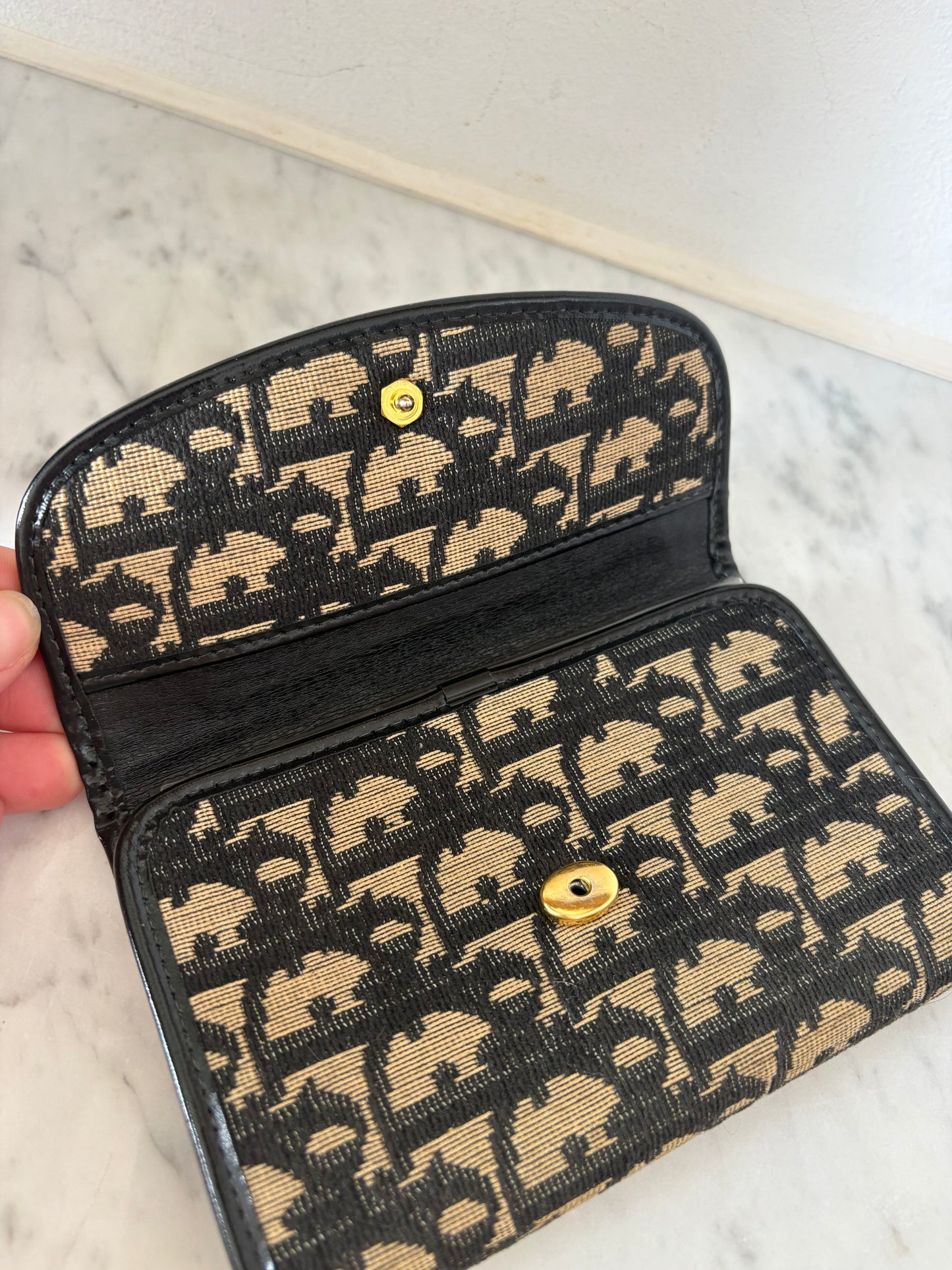 Dior vintage shoulder bag & wallet
