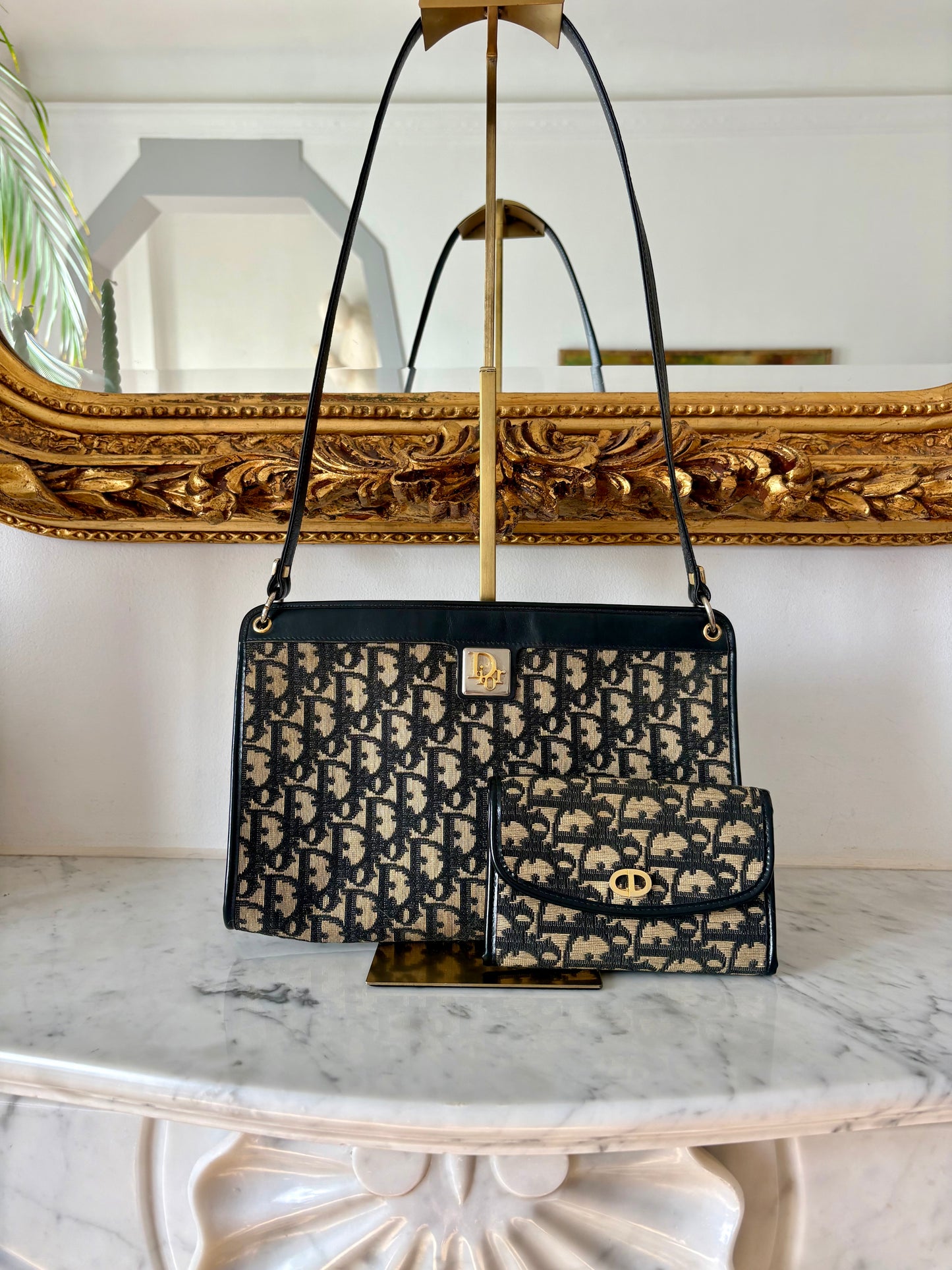 Dior vintage shoulder bag & wallet