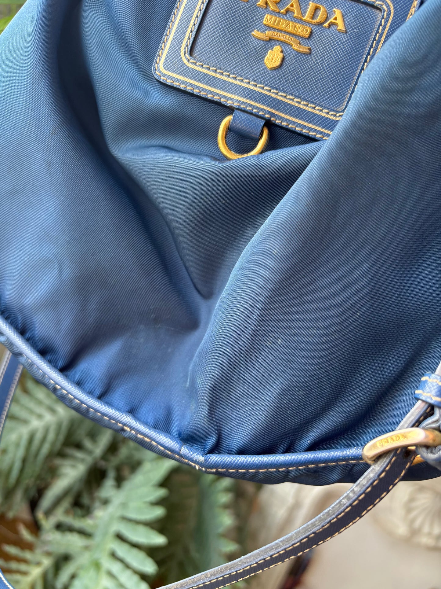 Prada nylon hobo