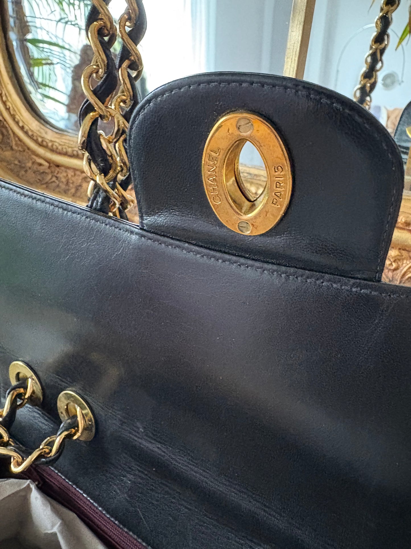 Chanel Jumbo vertical quilt