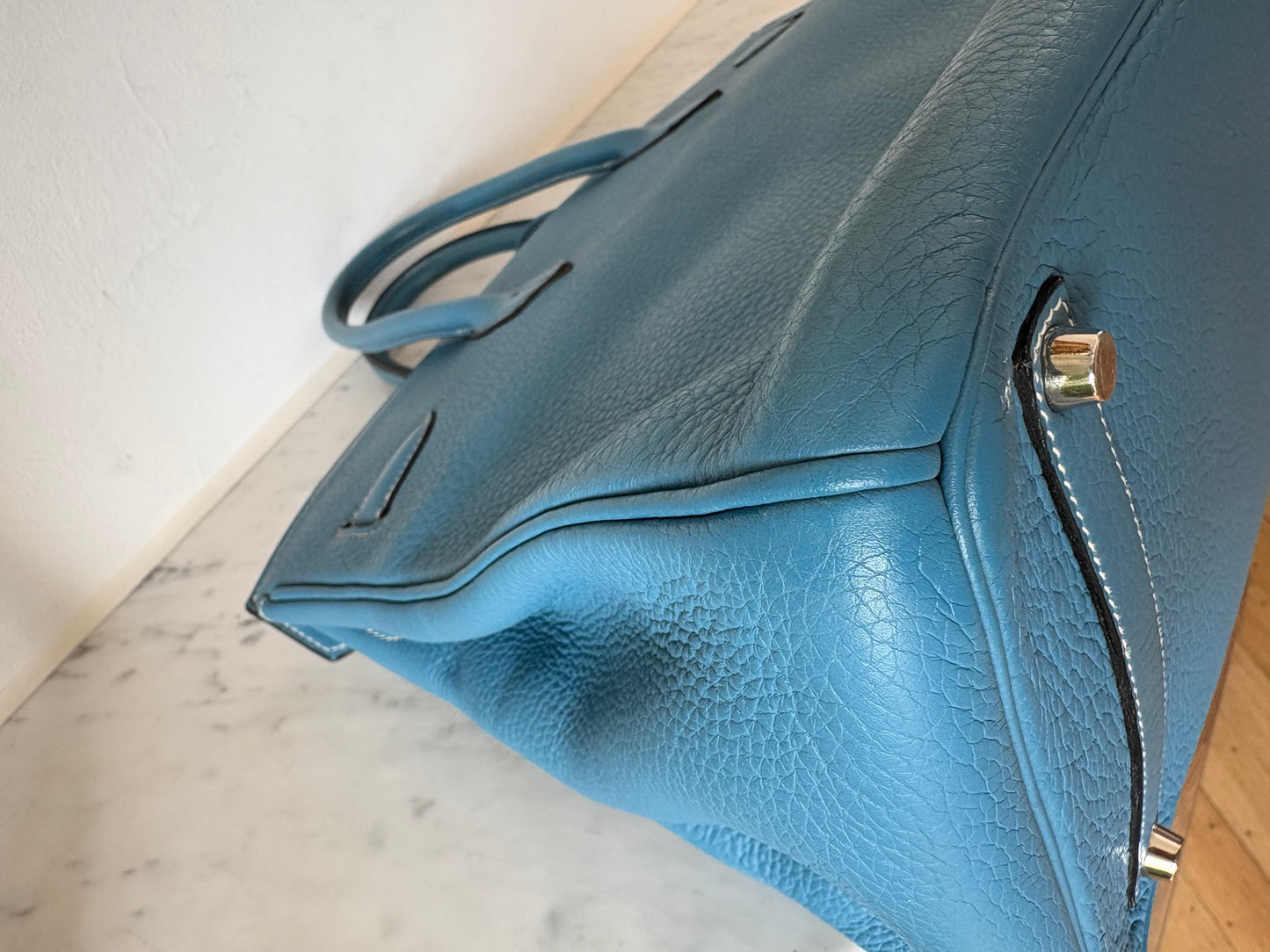 Hermès Birkin 35 Blue Jean