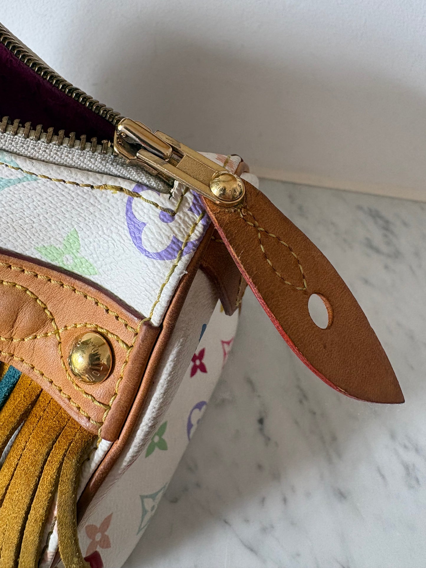 Louis Vuitton Multicolore Fringe Speedy 25