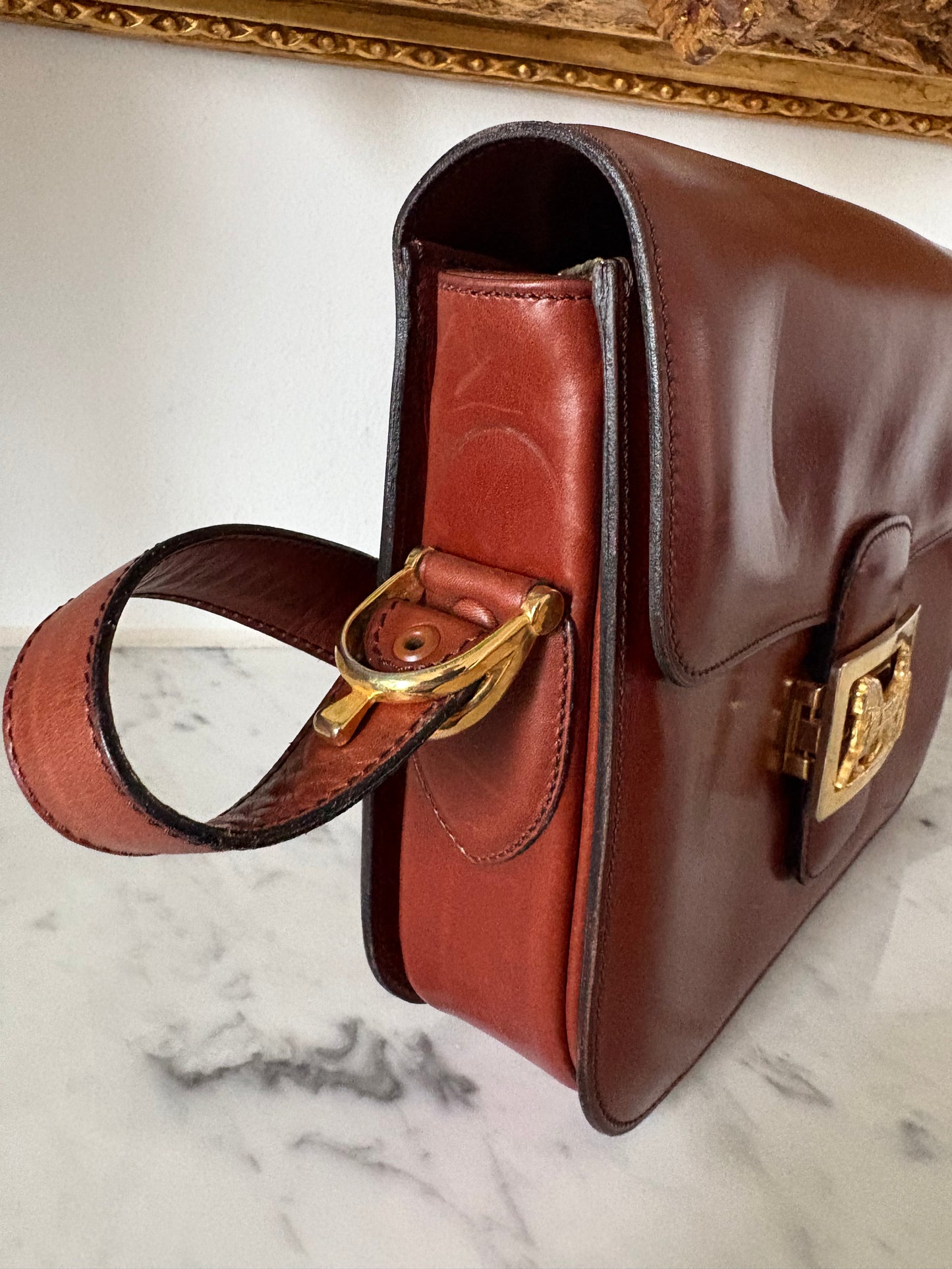 Celine Box chestnut