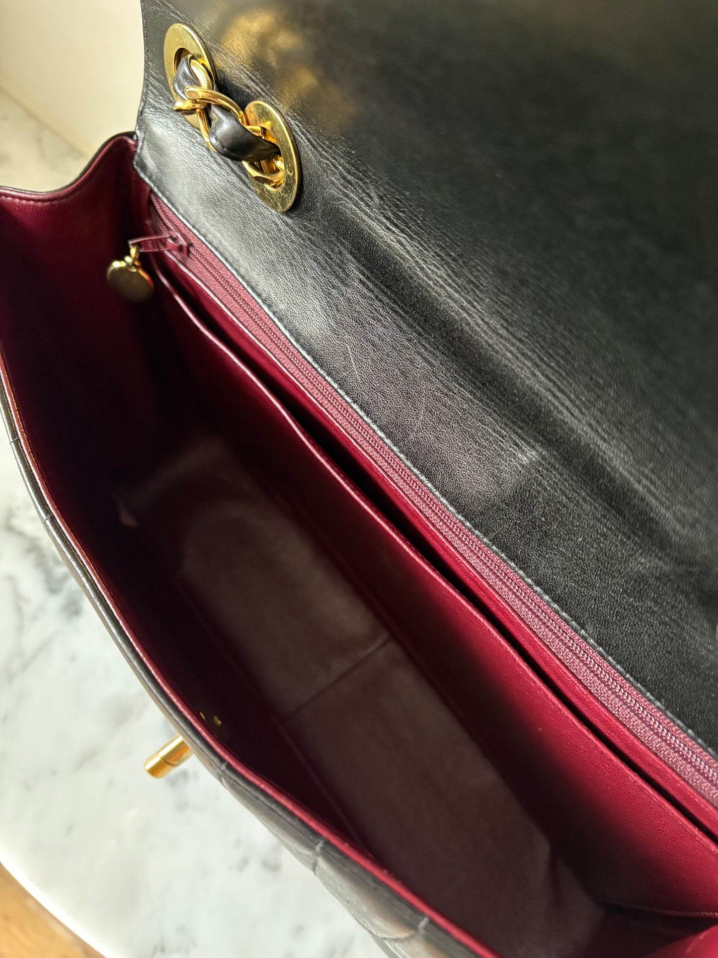 Chanel Jumbo vertical quilt