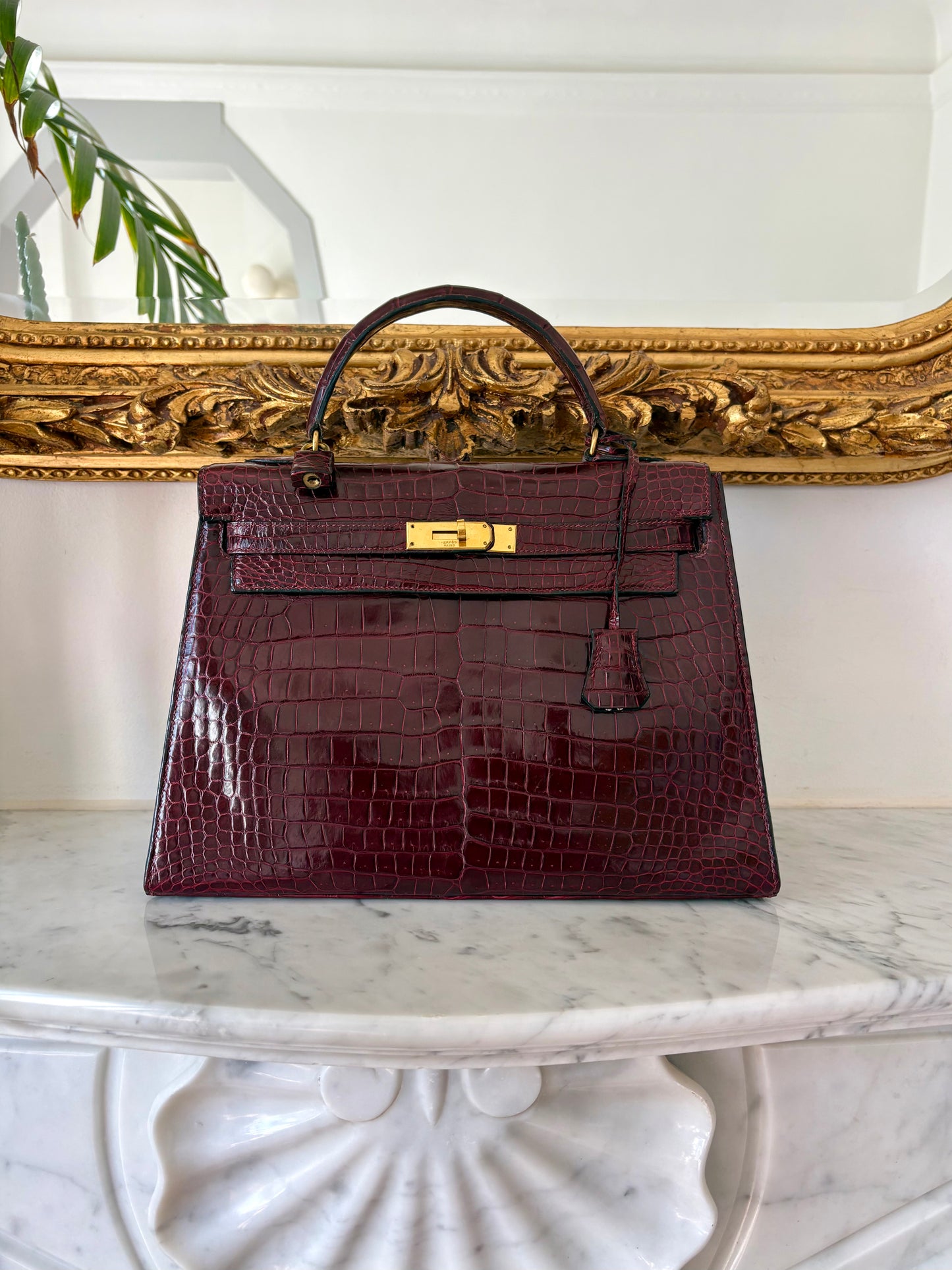 Hermès Kelly 32 Porosus Crocodile