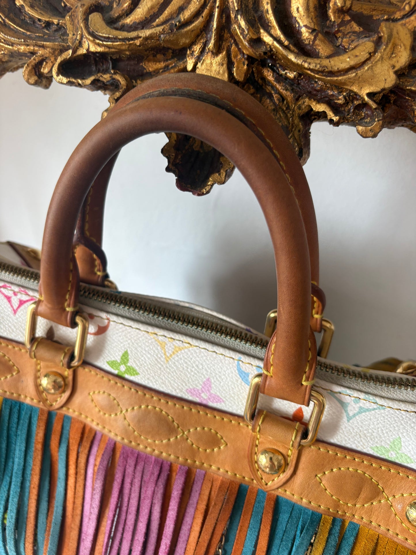 Louis Vuitton Multicolore Fringe Speedy 25