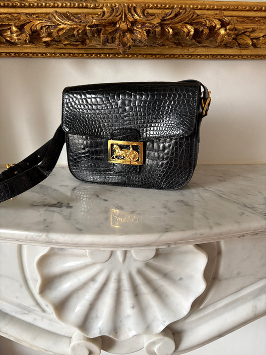 Celine box alligator