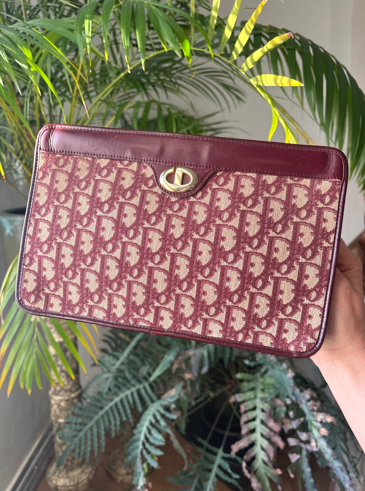 Dior vintage clutch