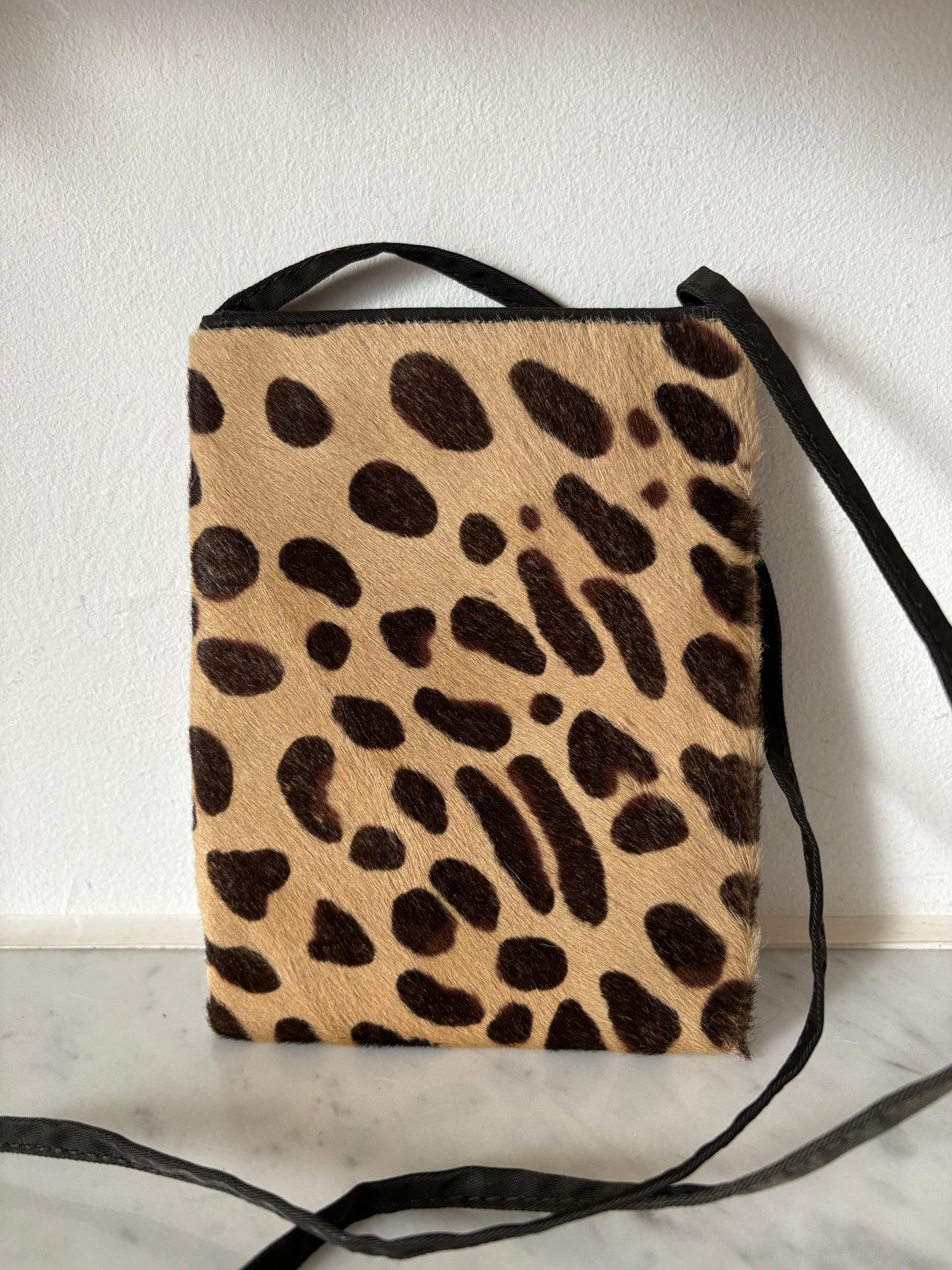 Dior ponyhair pouch