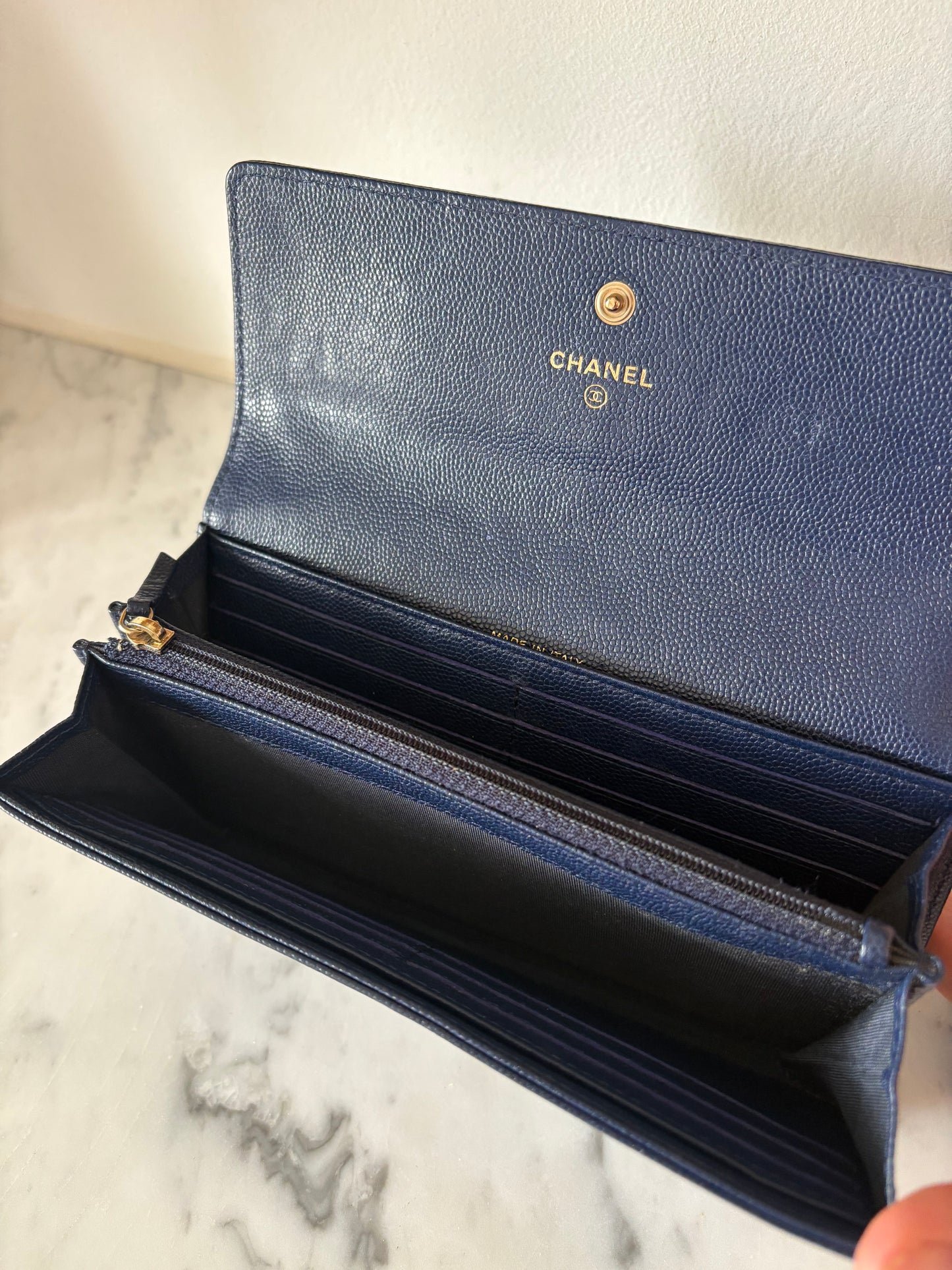 Chanel Camelia wallet