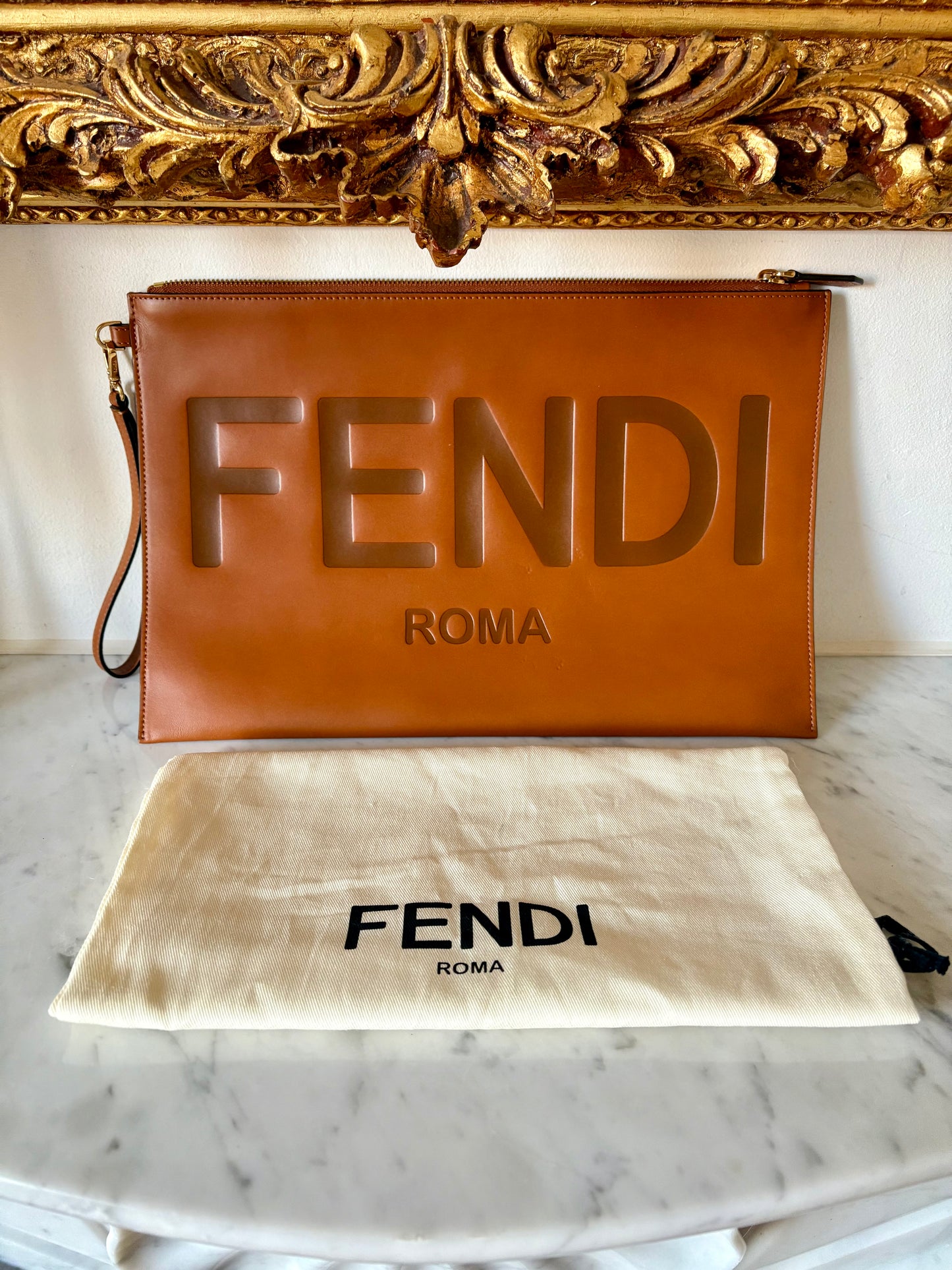 Fendi XL Clutch