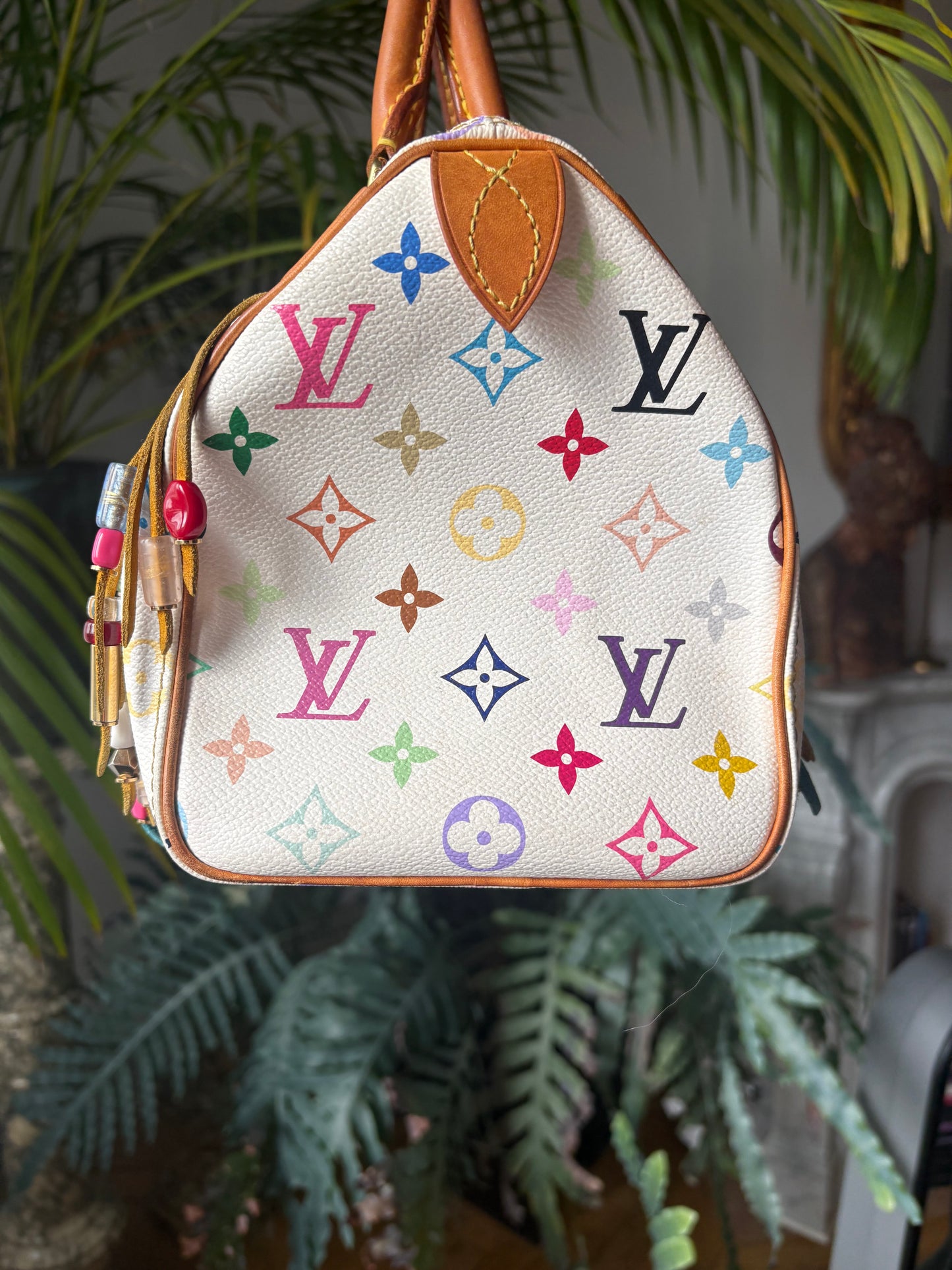 Louis Vuitton Multicolore Fringe Speedy 25